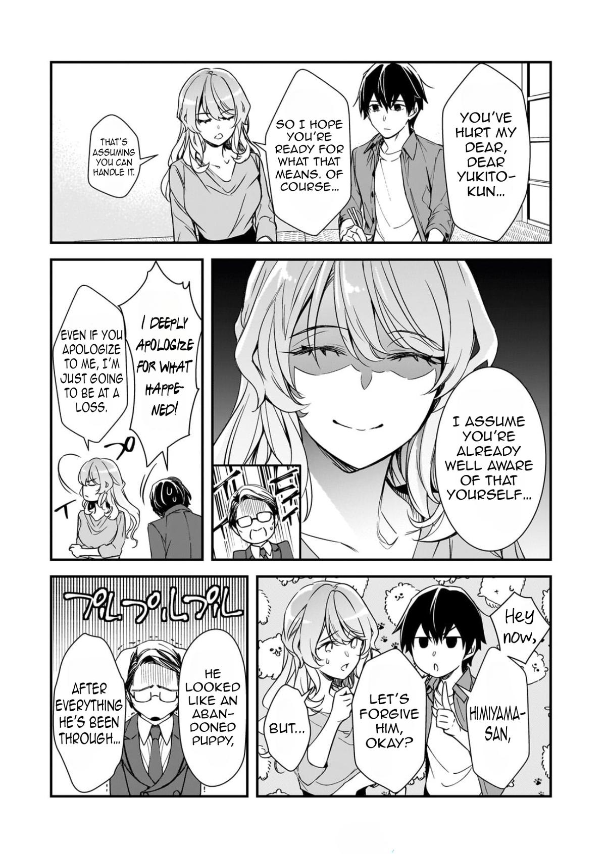 Ore ni Trauma wo Ataeta Joshi-tachi ga Chirachira Mitekuru kedo, Zannen desu ga Teokure desu Chap 31.2 - Next Chap 32.2