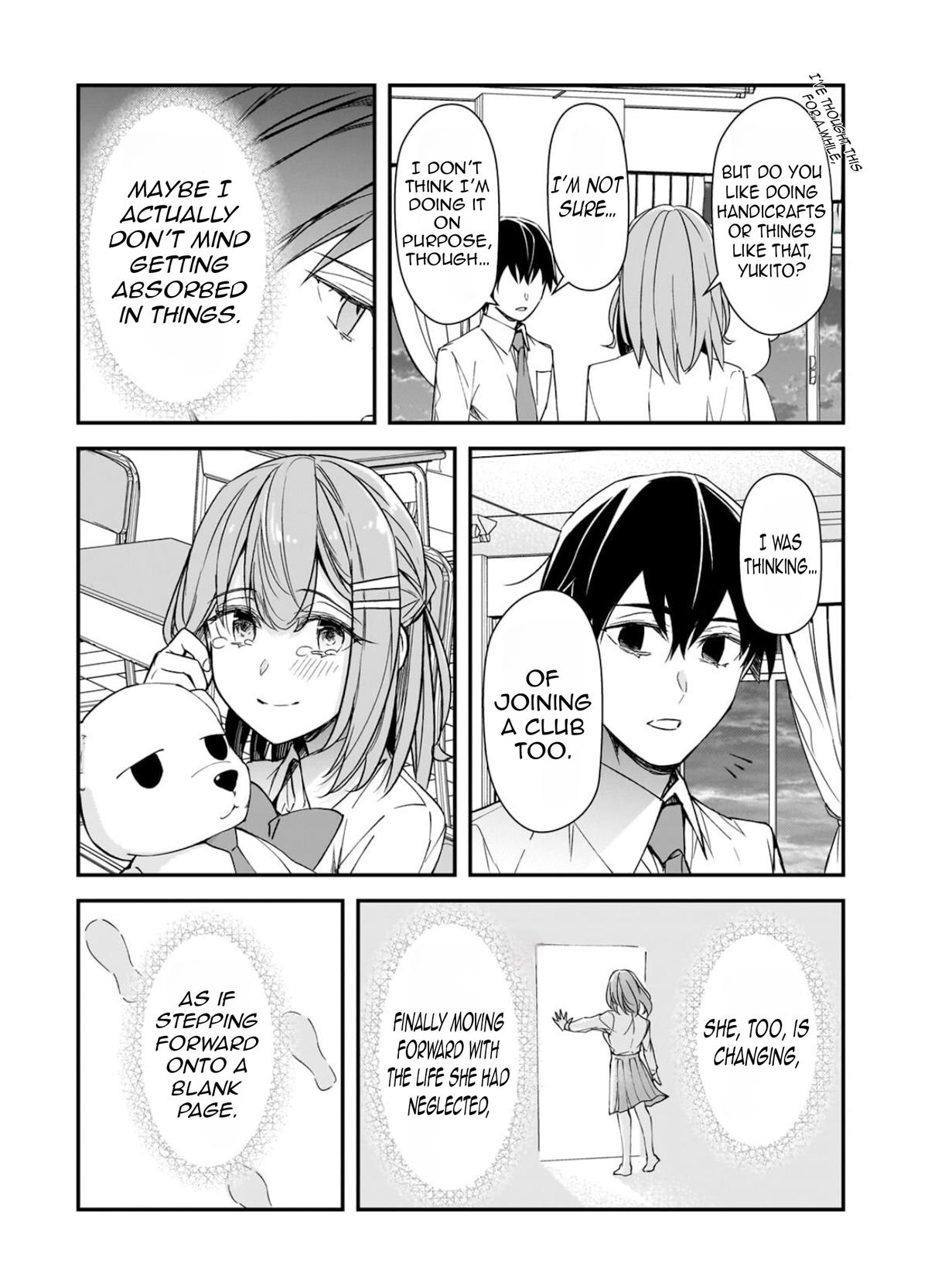 Ore ni Trauma wo Ataeta Joshi-tachi ga Chirachira Mitekuru kedo, Zannen desu ga Teokure desu Chap 31.3 - Next Chap 32.3