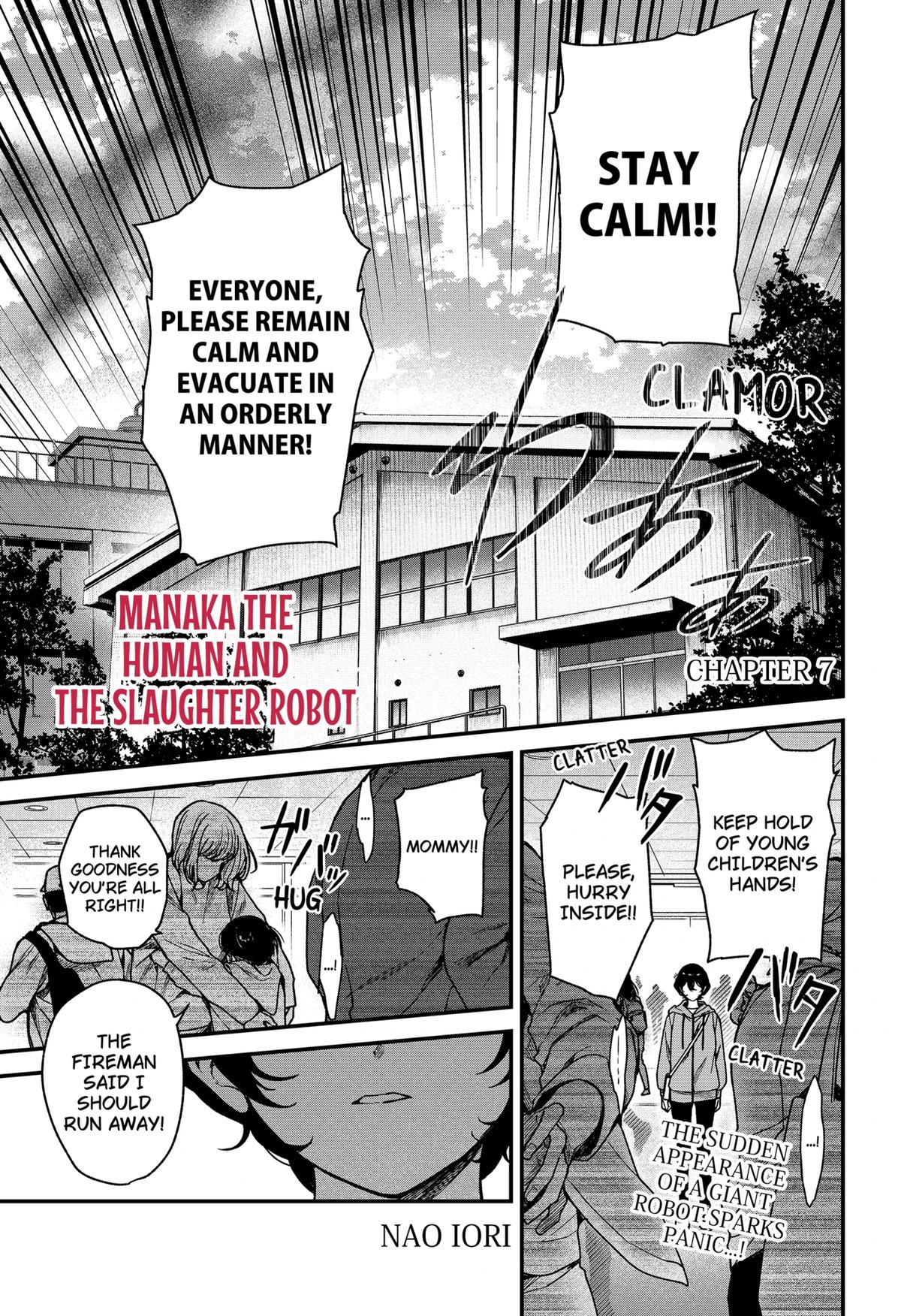 Satsuriku Robot to Hito no Manaka Chap 7 - Next Chap 8