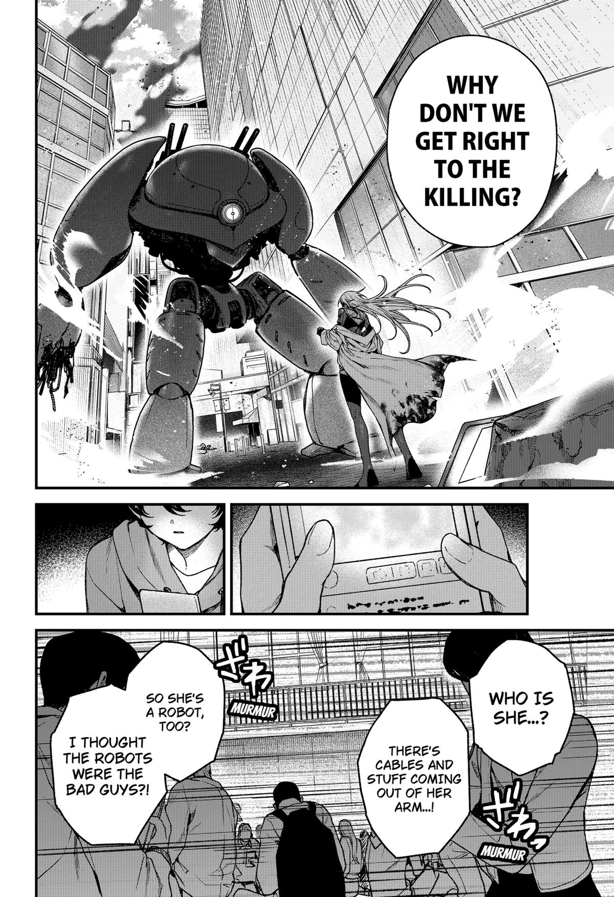 Satsuriku Robot to Hito no Manaka Chap 7 - Next Chap 8