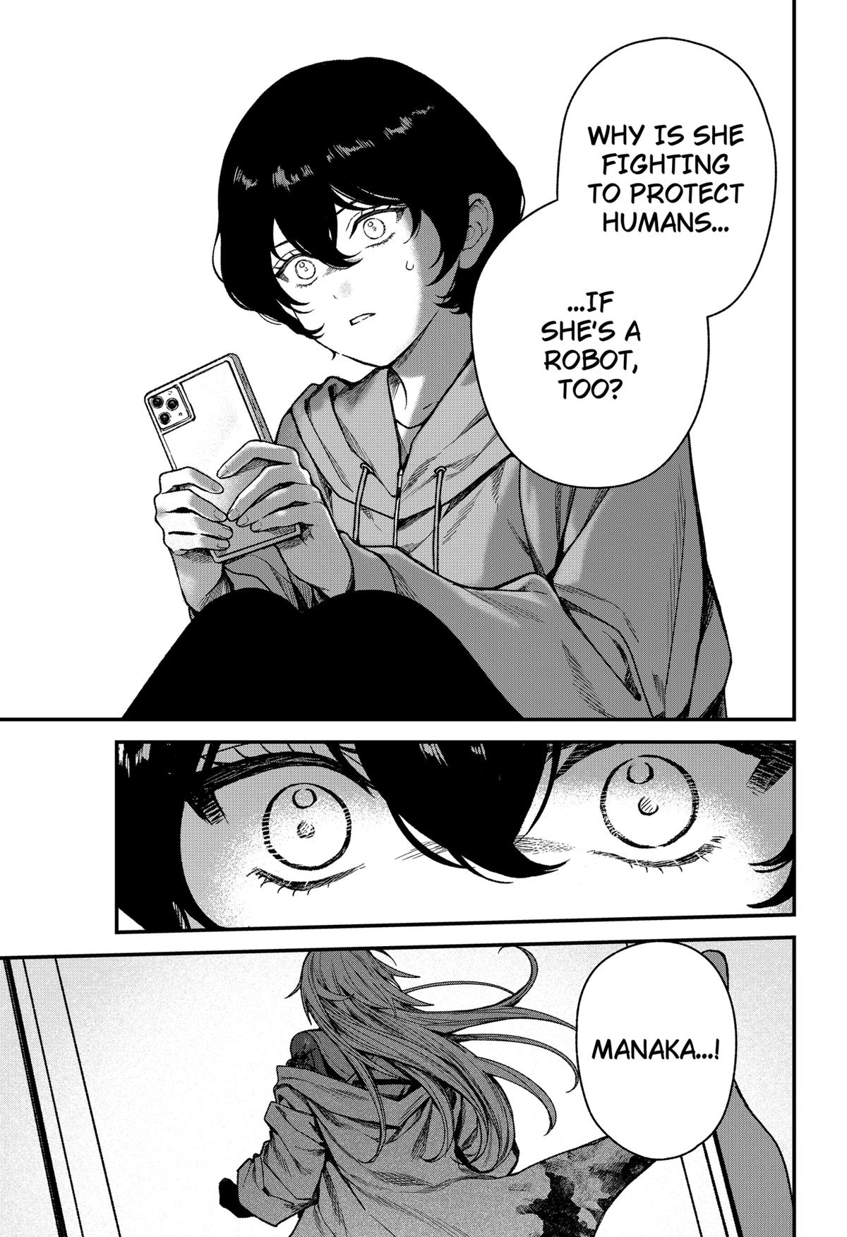 Satsuriku Robot to Hito no Manaka Chap 7 - Next Chap 8