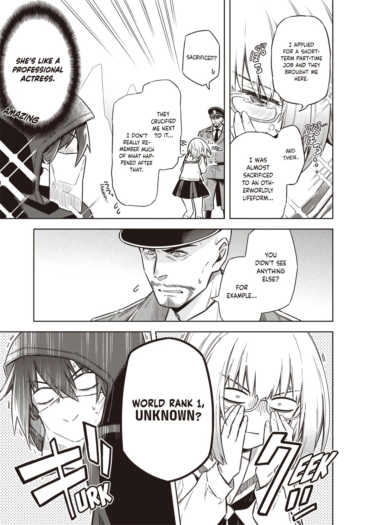 Toukyou KINOKO: Sekai Ranking 1-i no Komyu-ryoku Saijaku JK Chap 18 - Next Chap 19