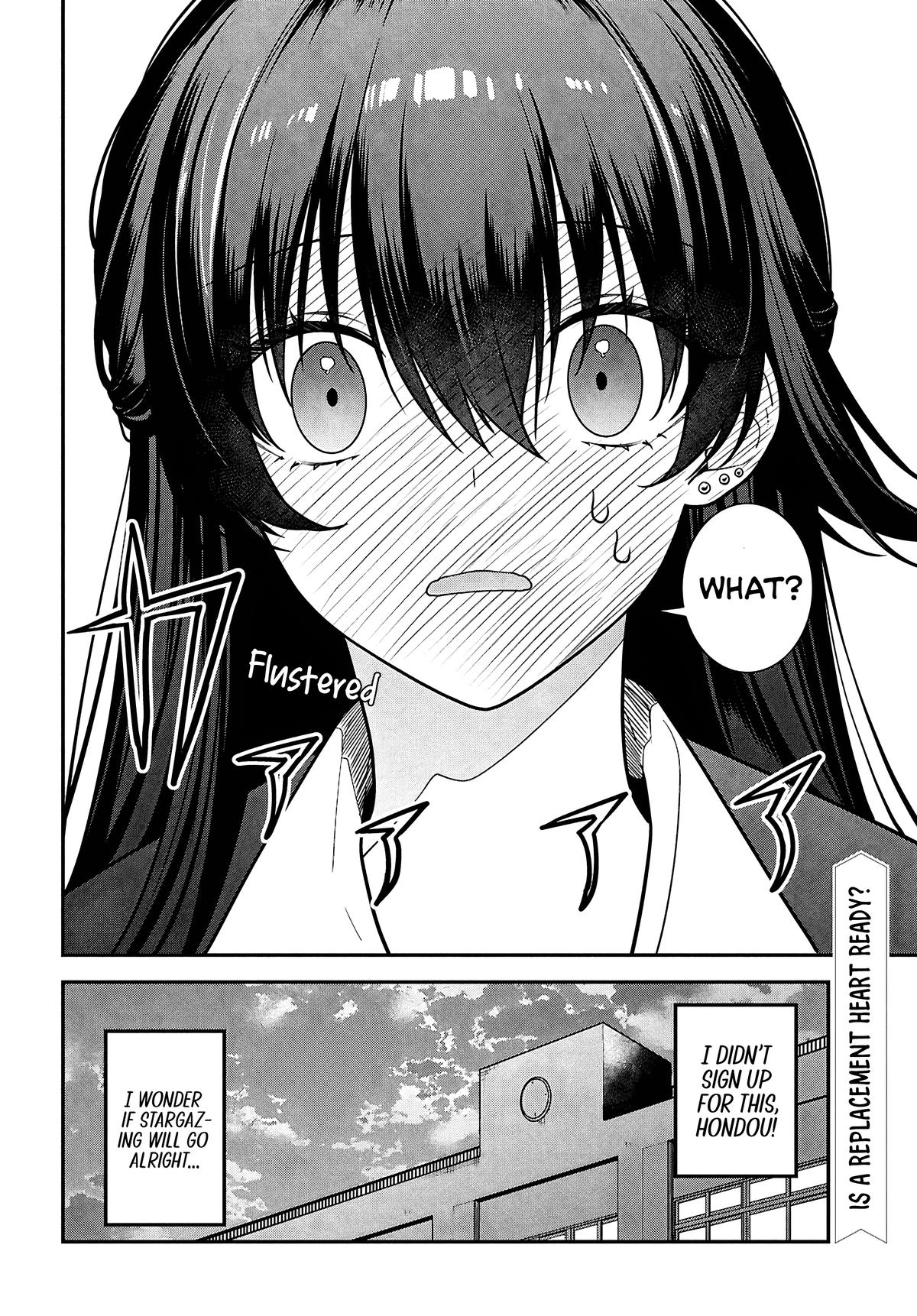 Tonari no Seki no Yankee Shimizu-san ga Kami wo Kuroku Sometekita Chap 14 - Next Chap 15