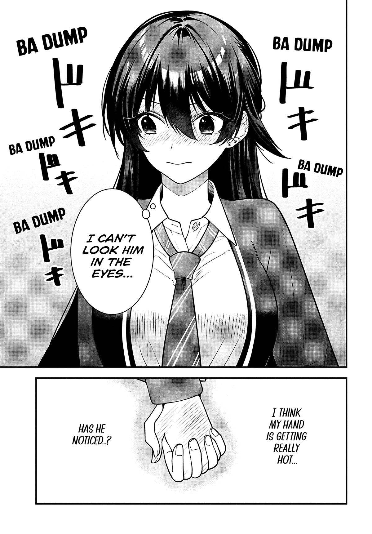 Tonari no Seki no Yankee Shimizu-san ga Kami wo Kuroku Sometekita Chap 14 - Next Chap 15