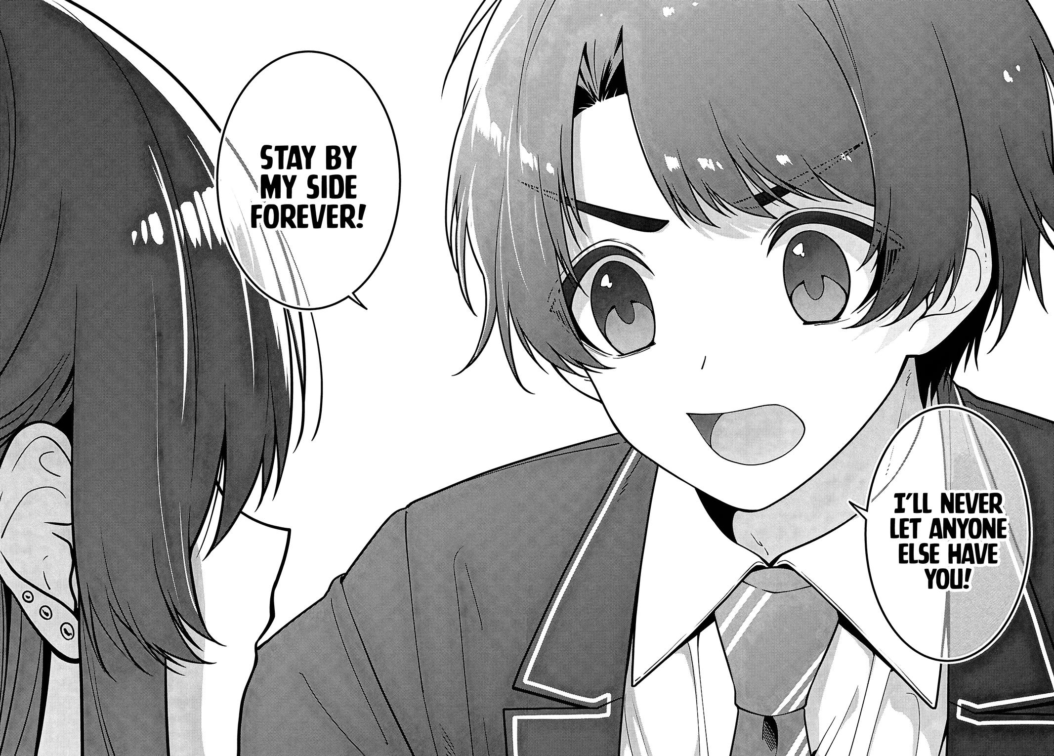 Tonari no Seki no Yankee Shimizu-san ga Kami wo Kuroku Sometekita Chap 14 - Next Chap 15