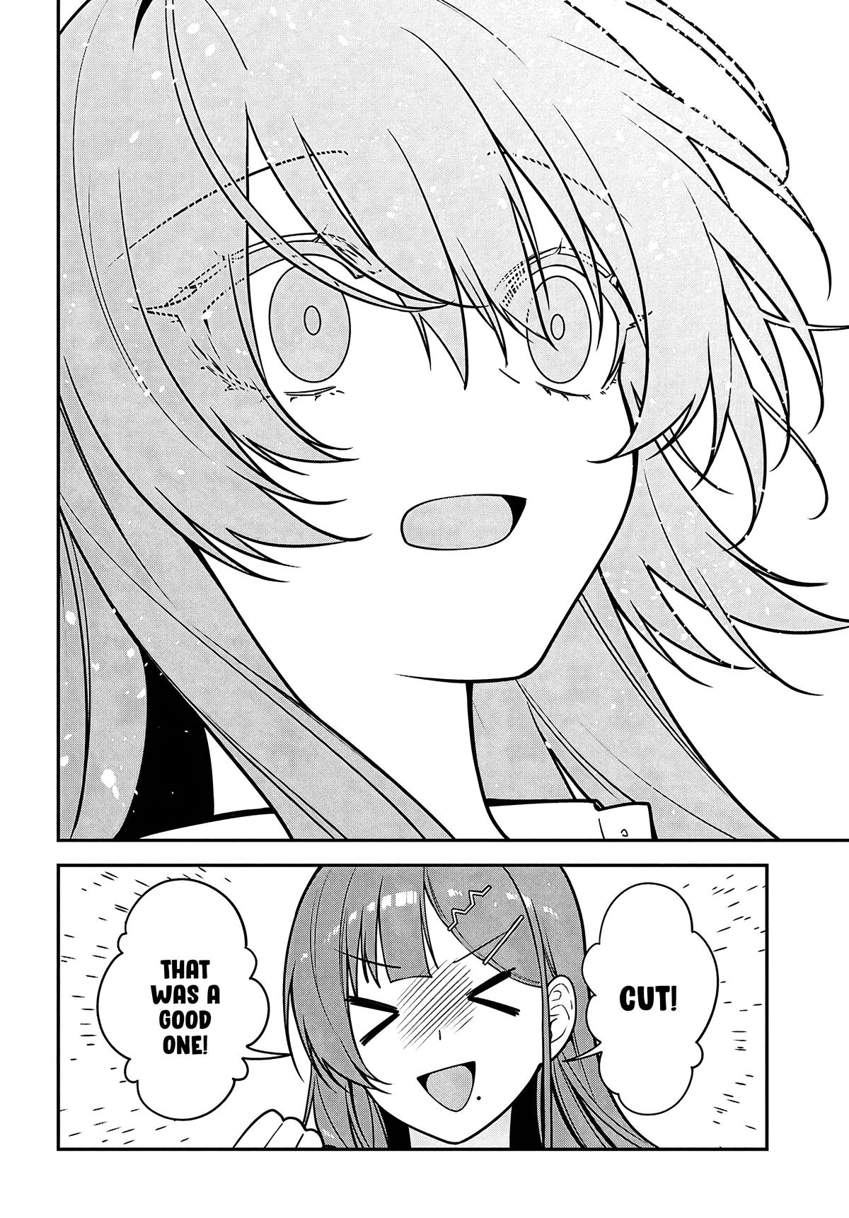 Tonari no Seki no Yankee Shimizu-san ga Kami wo Kuroku Sometekita Chap 14 - Next Chap 15