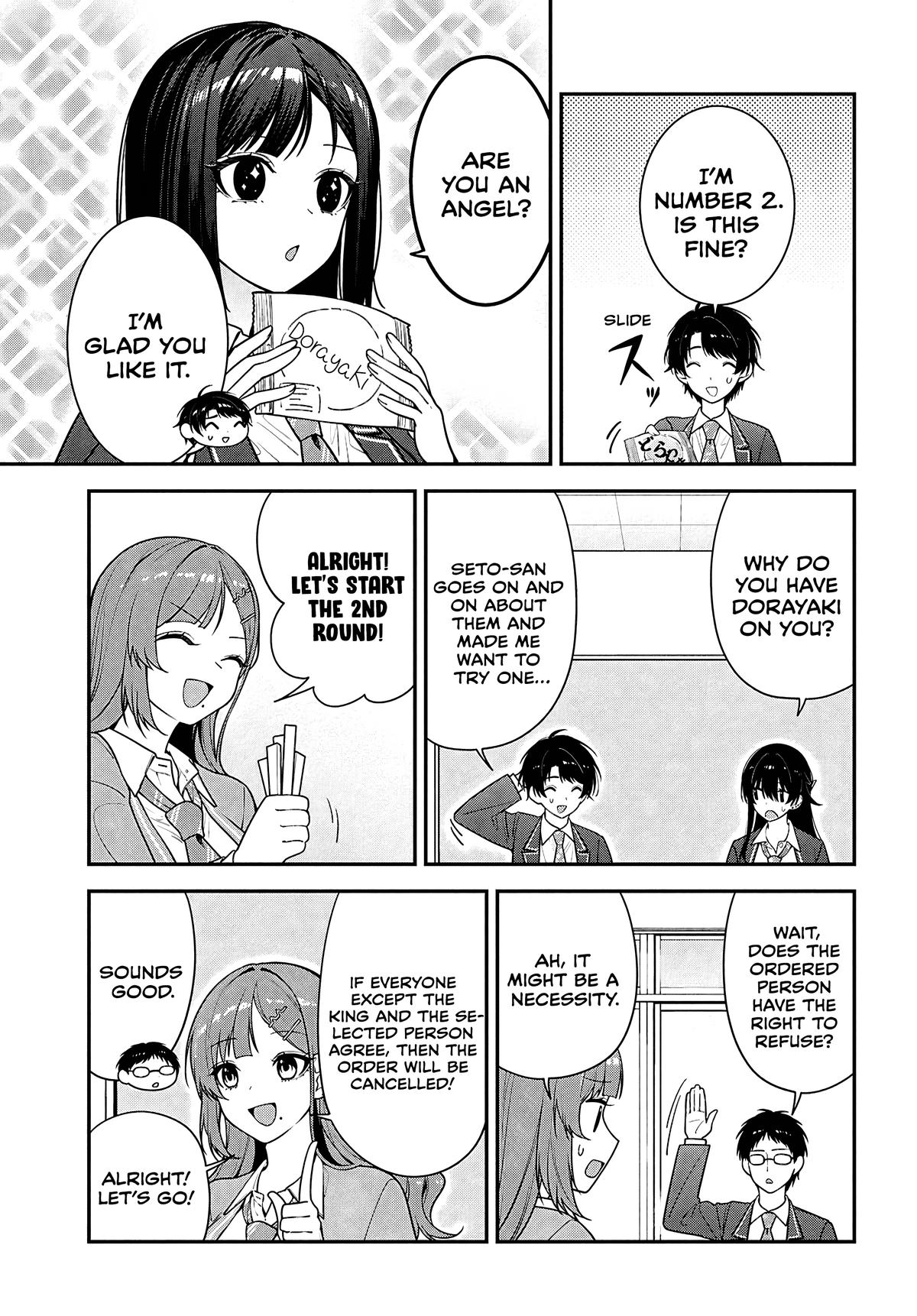 Tonari no Seki no Yankee Shimizu-san ga Kami wo Kuroku Sometekita Chap 14 - Next Chap 15