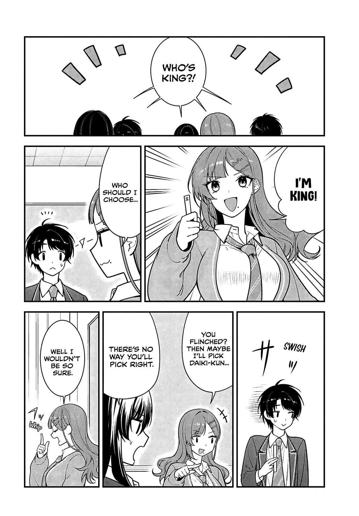 Tonari no Seki no Yankee Shimizu-san ga Kami wo Kuroku Sometekita Chap 14 - Next Chap 15