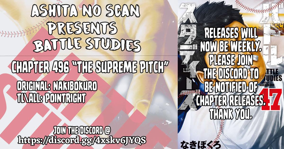 Battle Studies Chap 496 - Next Chap 497