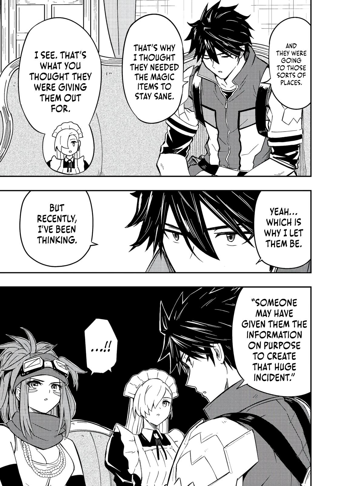 Outo One Operation Golem Master. Masaka no Tsuihou!? Jiyuu no Mi ni Natta node Deshi no Bijin Yuusha-tachi to Issho ni Saikyou Golem Tsukurimasu. Modottekoi to Iwaretemo Mou Shiran! @comic Chap 15 - Next Chap 16