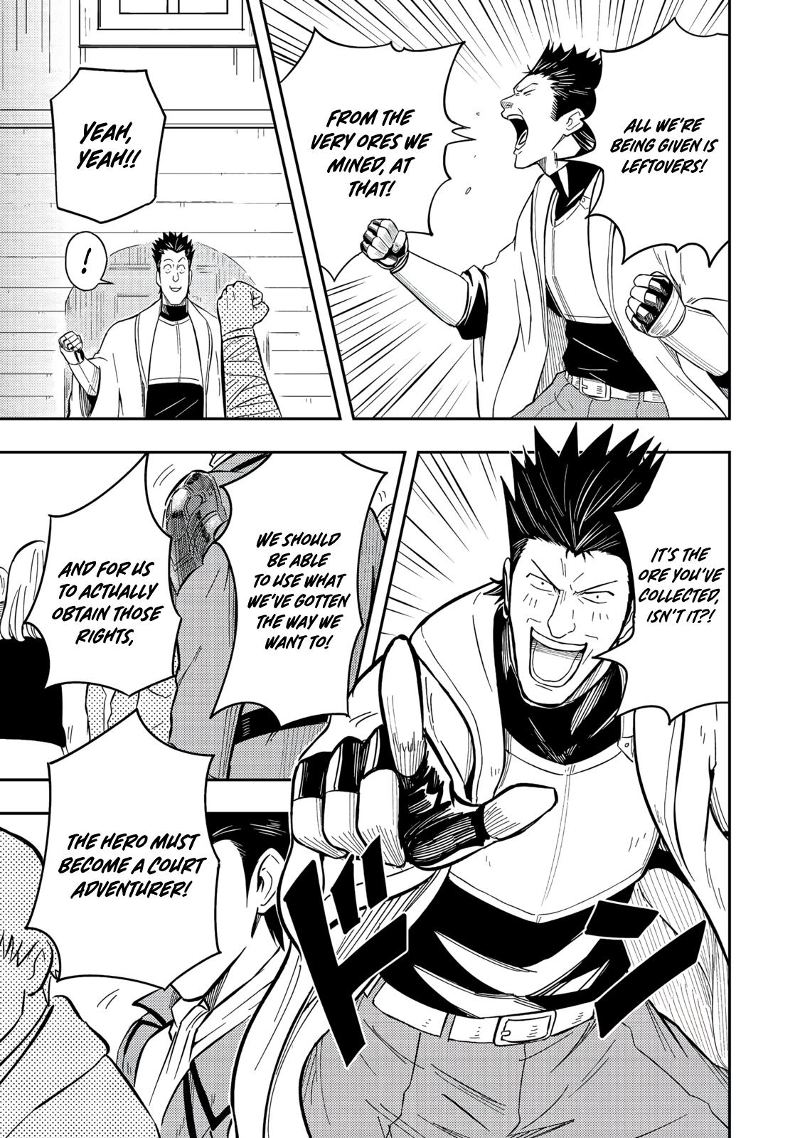 Outo One Operation Golem Master. Masaka no Tsuihou!? Jiyuu no Mi ni Natta node Deshi no Bijin Yuusha-tachi to Issho ni Saikyou Golem Tsukurimasu. Modottekoi to Iwaretemo Mou Shiran! @comic Chap 15 - Next Chap 16