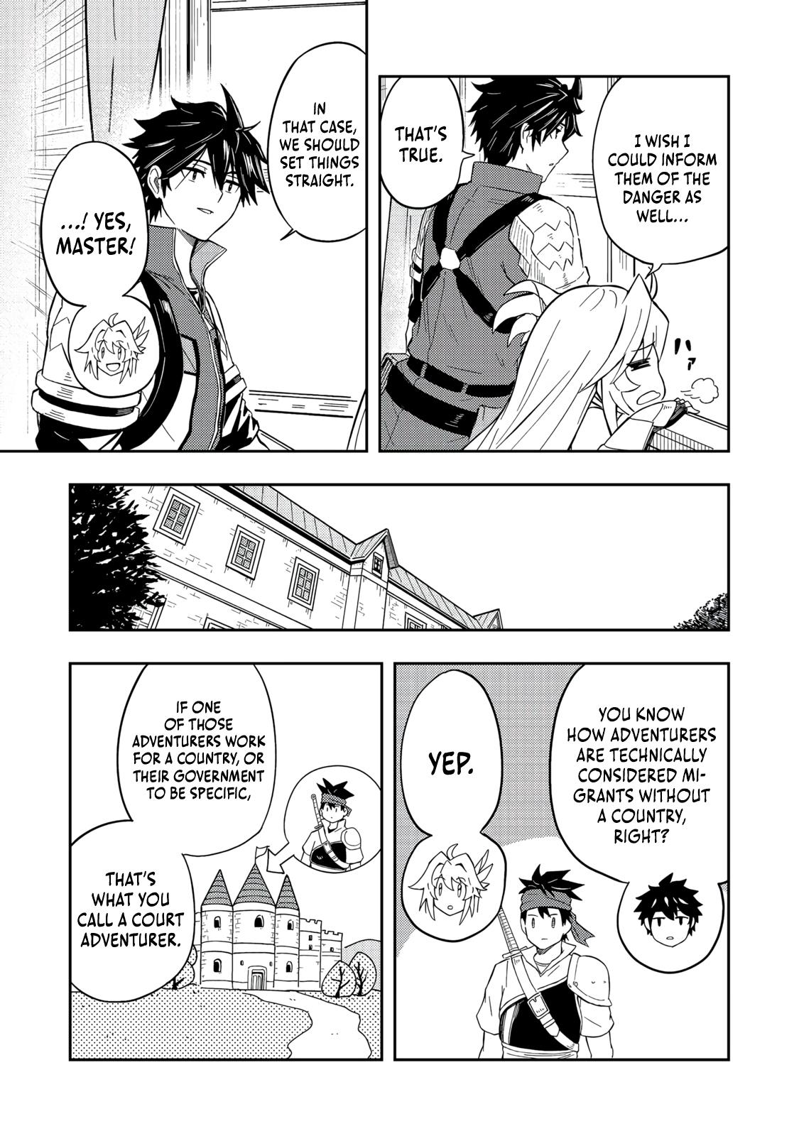 Outo One Operation Golem Master. Masaka no Tsuihou!? Jiyuu no Mi ni Natta node Deshi no Bijin Yuusha-tachi to Issho ni Saikyou Golem Tsukurimasu. Modottekoi to Iwaretemo Mou Shiran! @comic Chap 15 - Next Chap 16