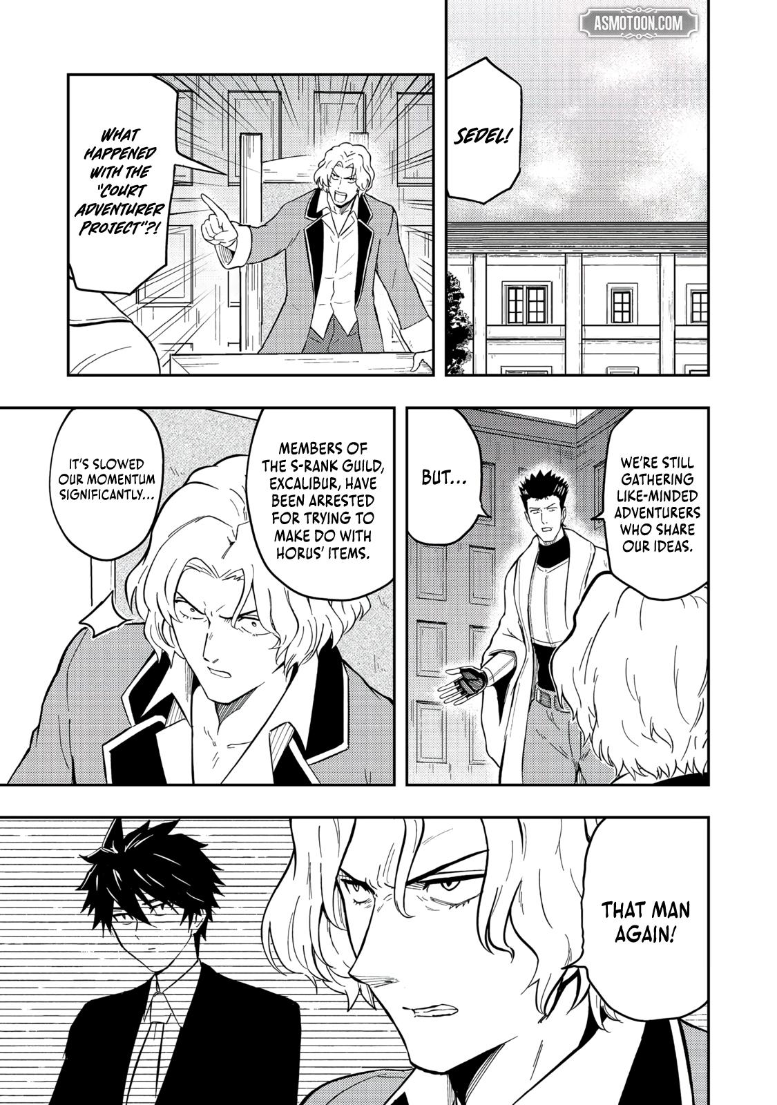 Outo One Operation Golem Master. Masaka no Tsuihou!? Jiyuu no Mi ni Natta node Deshi no Bijin Yuusha-tachi to Issho ni Saikyou Golem Tsukurimasu. Modottekoi to Iwaretemo Mou Shiran! @comic Chap 15 - Next Chap 16