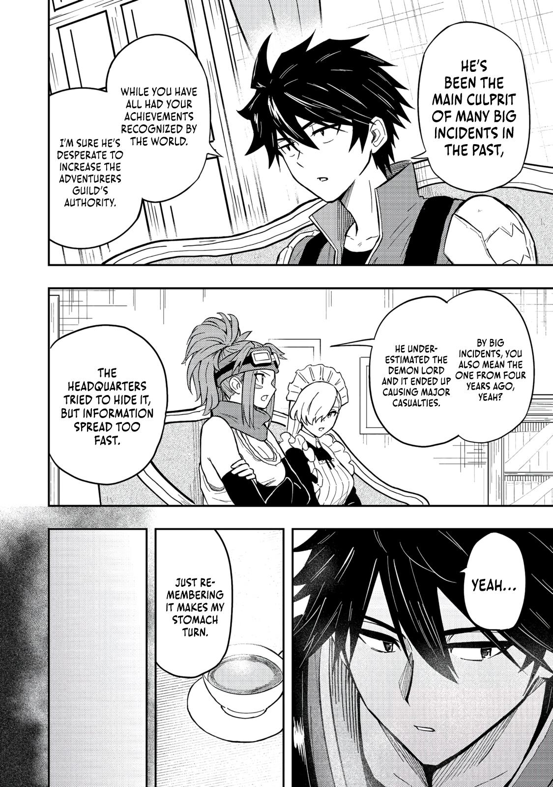 Outo One Operation Golem Master. Masaka no Tsuihou!? Jiyuu no Mi ni Natta node Deshi no Bijin Yuusha-tachi to Issho ni Saikyou Golem Tsukurimasu. Modottekoi to Iwaretemo Mou Shiran! @comic Chap 15 - Next Chap 16