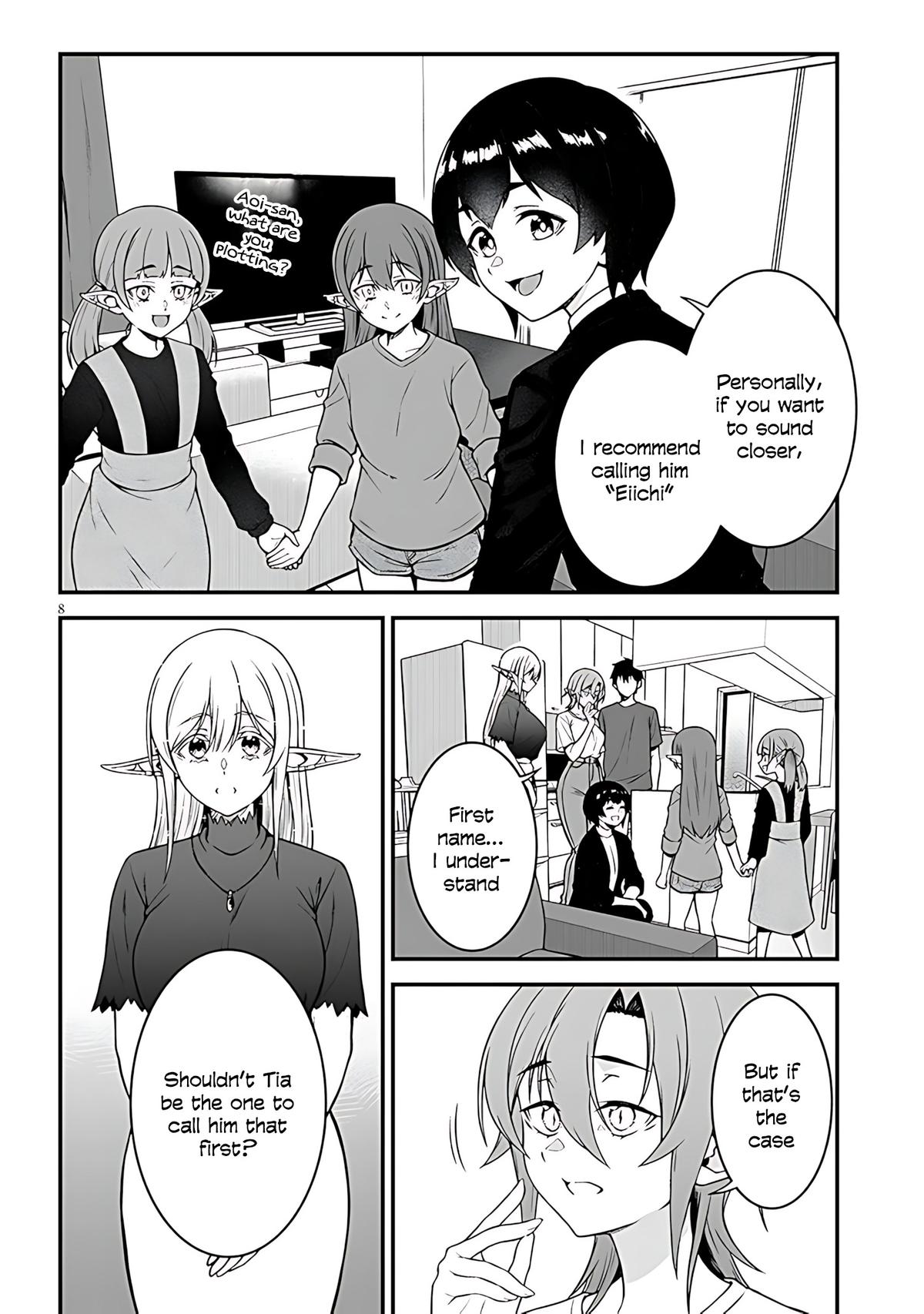 Isekai kara Kita Elf to Tomo ni Sugosu Nichijou Chap 10 - Next Chap 11