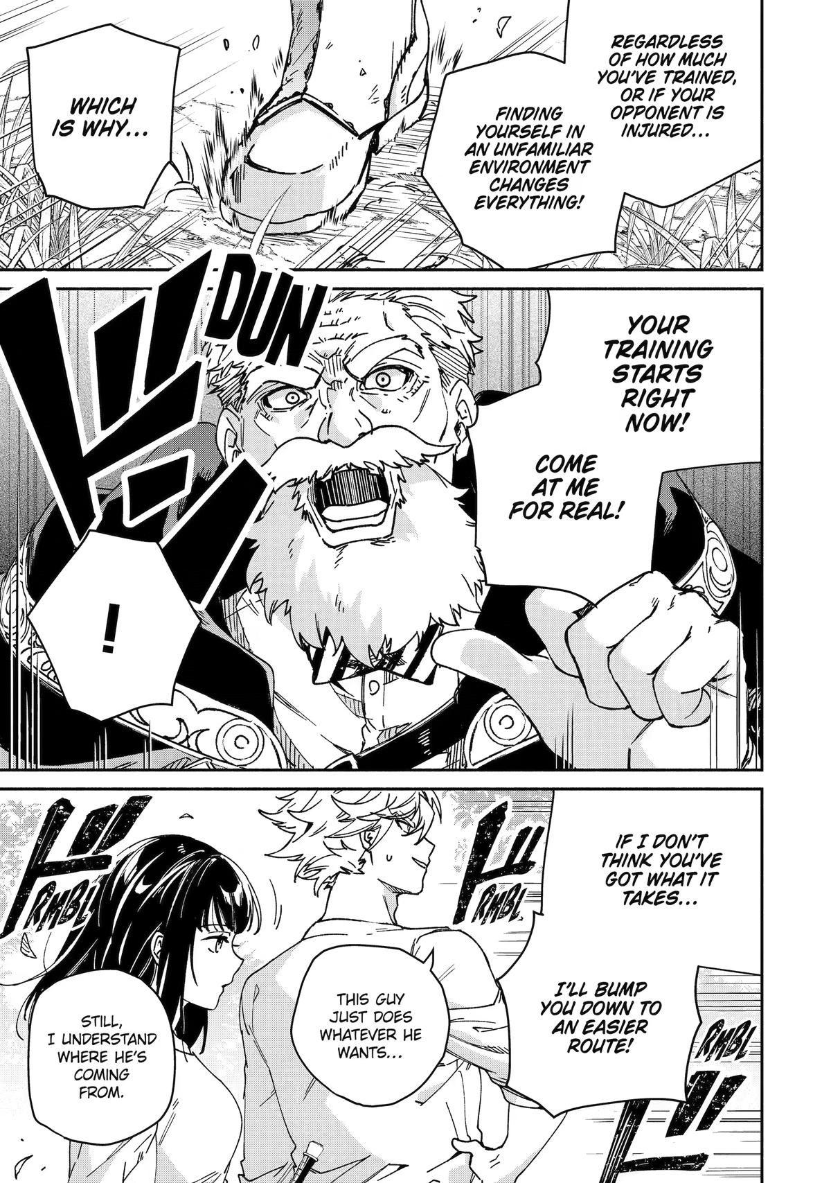 Katainaka no Ossan, Kensei ni Naru Gaiden: Hajimari no Mahou Kenshi Chap 11 - Next Chap 12