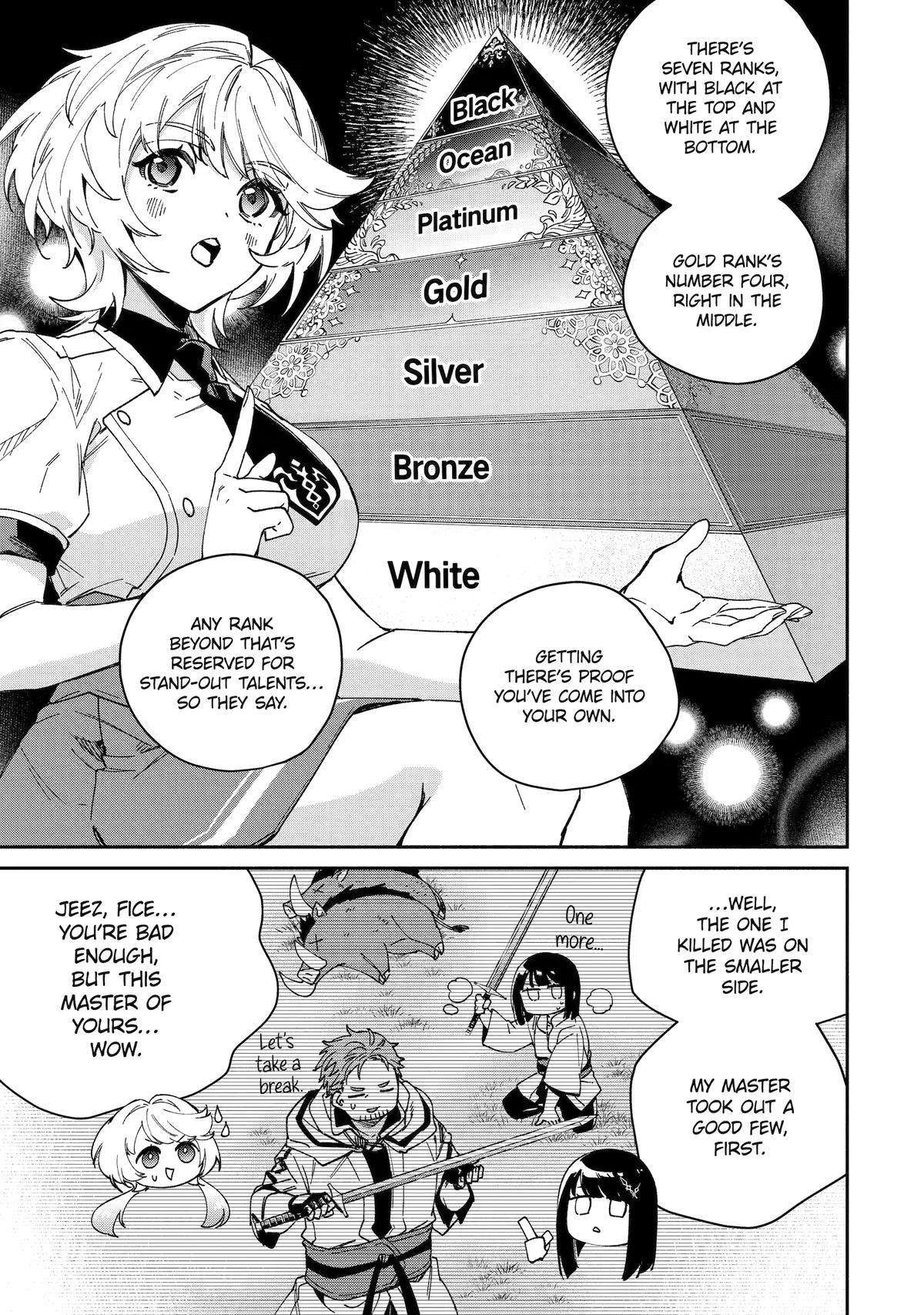 Katainaka no Ossan, Kensei ni Naru Gaiden: Hajimari no Mahou Kenshi Chap 11 - Next Chap 12