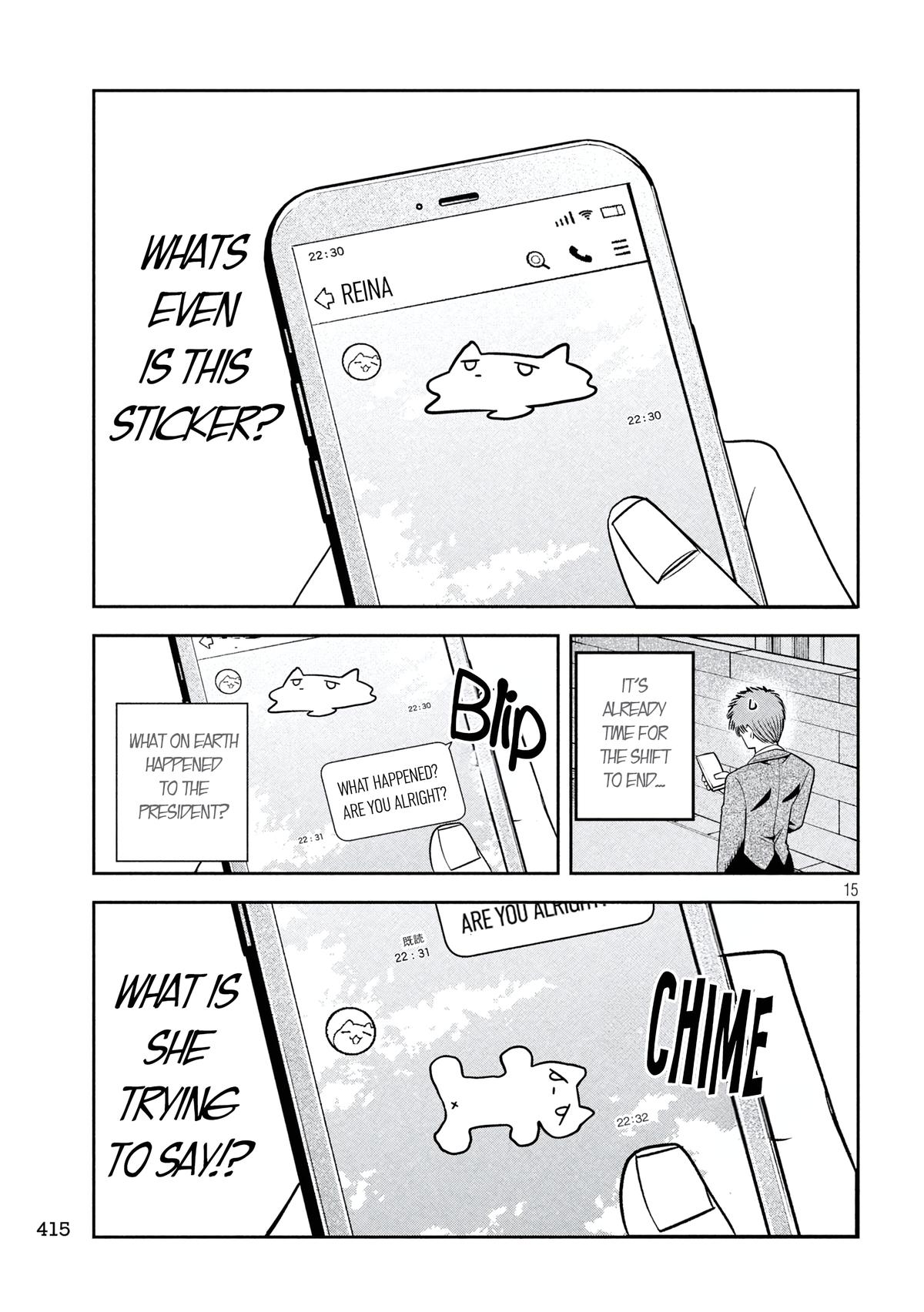 Shachou to Sake to Hoshi Chap 38 - Next Chap 39