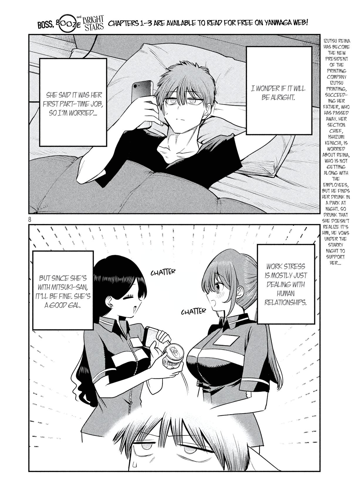 Shachou to Sake to Hoshi Chap 38 - Next Chap 39