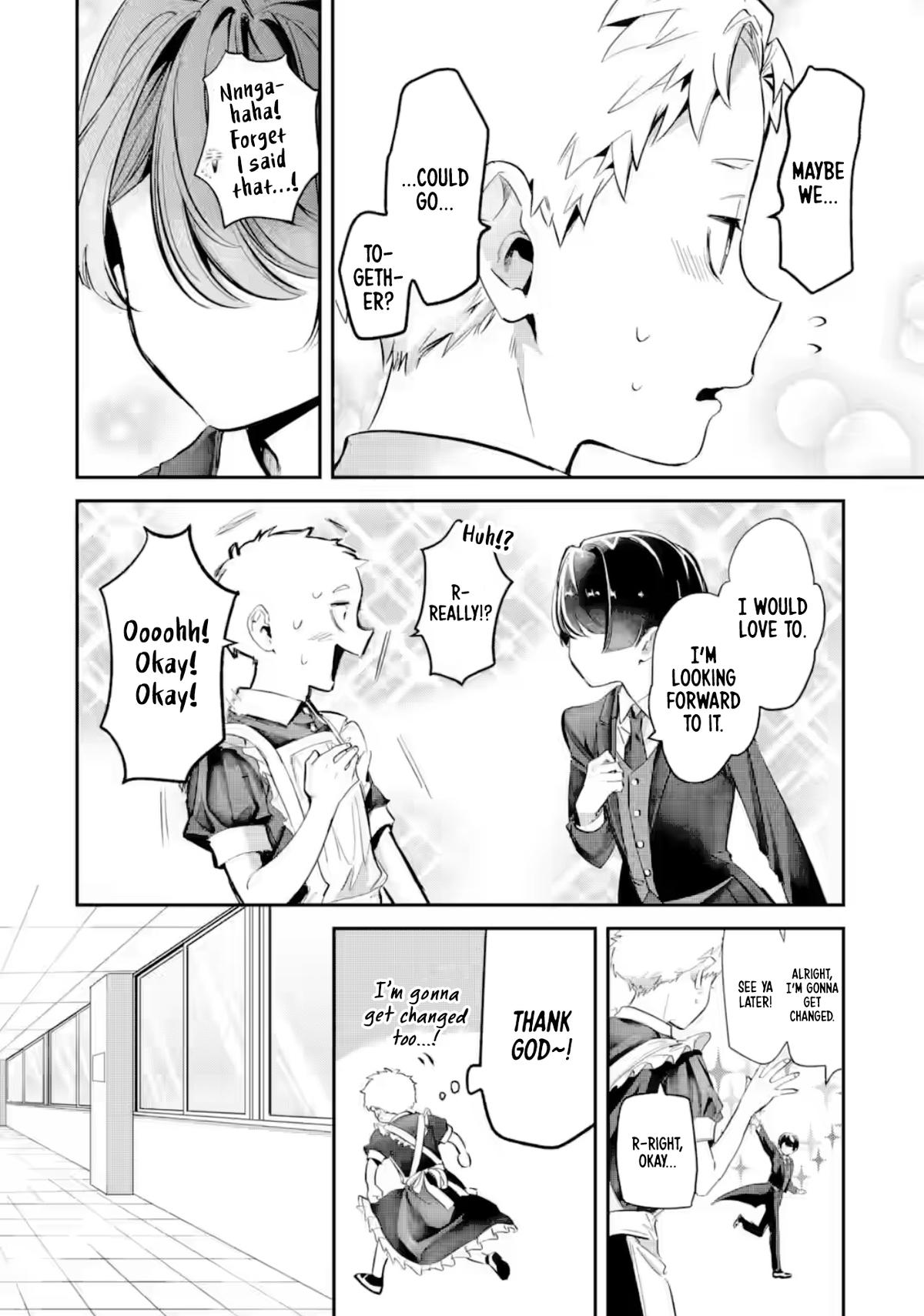 Tonari no Wakao-san wa Miesou de Mienai Chap 24 - Next Chap 25