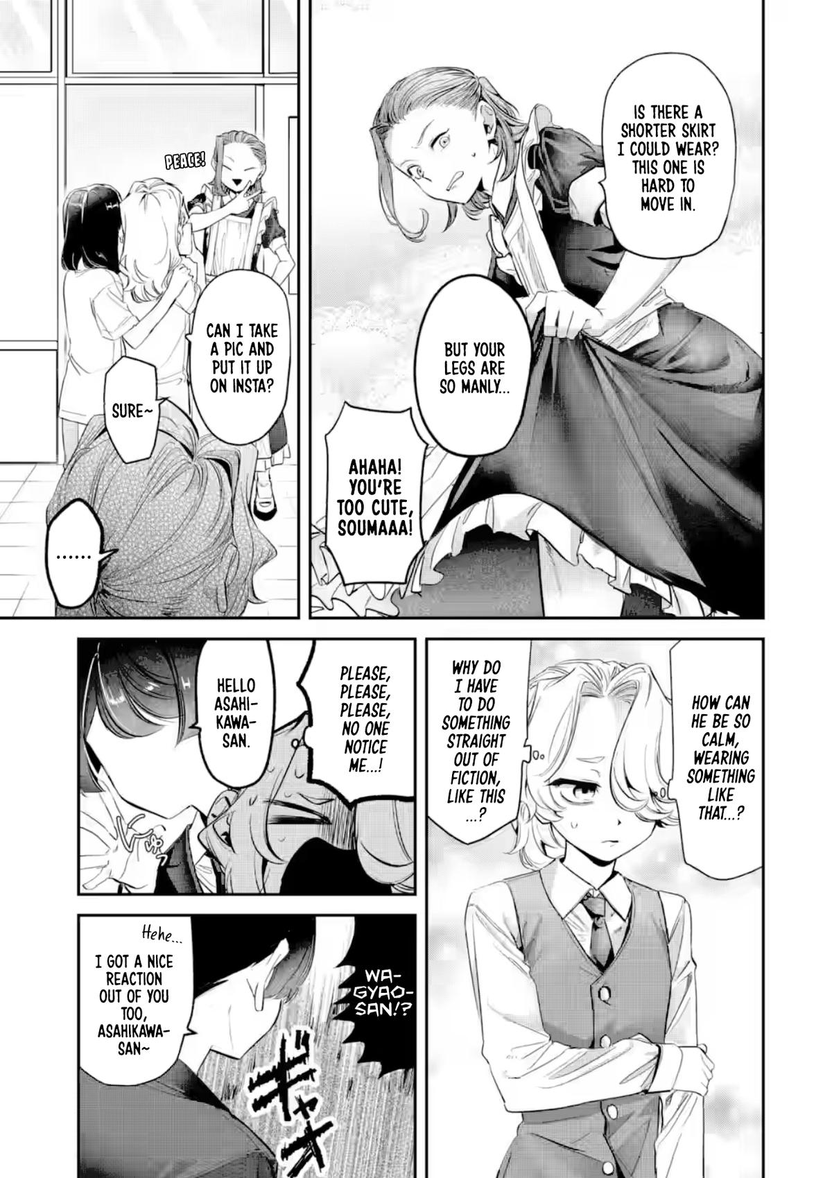 Tonari no Wakao-san wa Miesou de Mienai Chap 24 - Next Chap 25