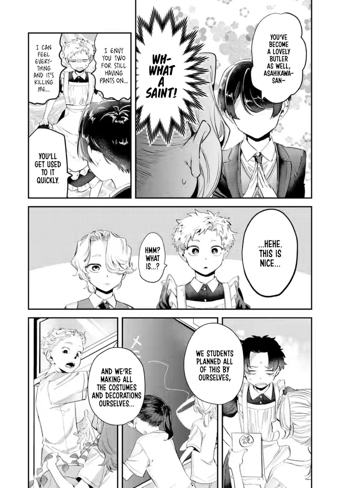 Tonari no Wakao-san wa Miesou de Mienai Chap 24 - Next Chap 25