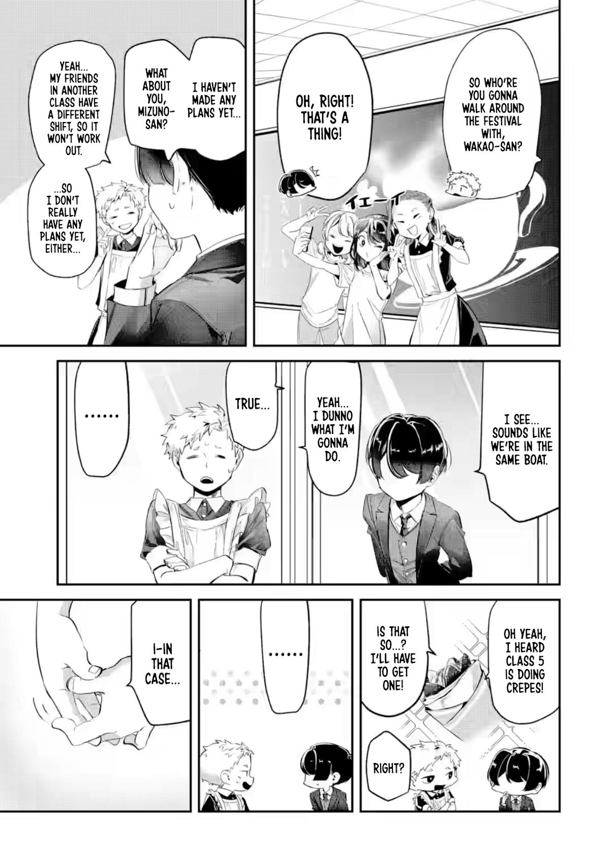 Tonari no Wakao-san wa Miesou de Mienai Chap 24 - Next Chap 25