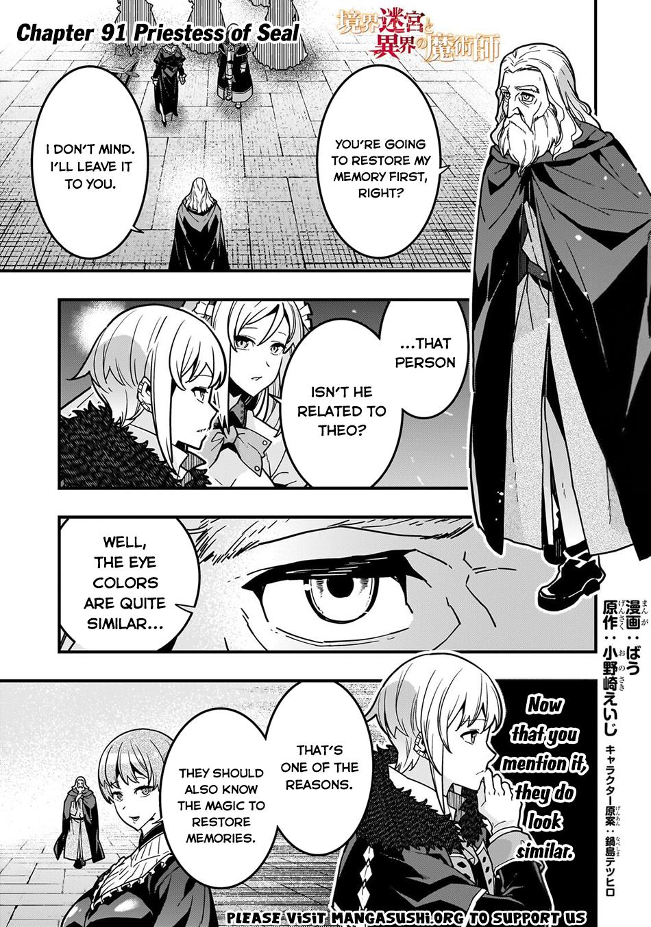 Kyoukai Meikyuu to Ikai no Majutsushi Chap 91 - Next Chap 92