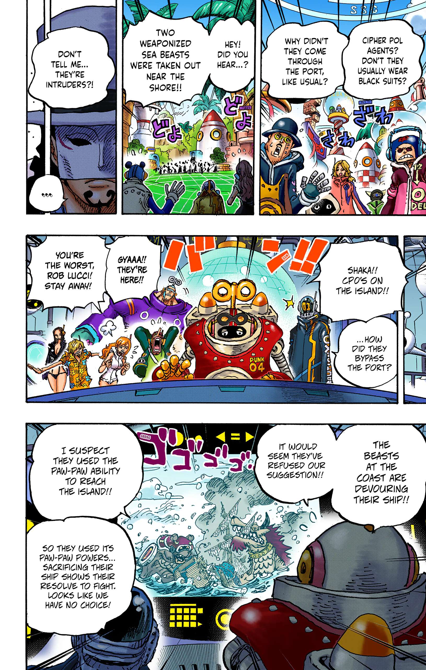 One Piece - Digital Colored Comics Chap 1068 - Next Chap 1069