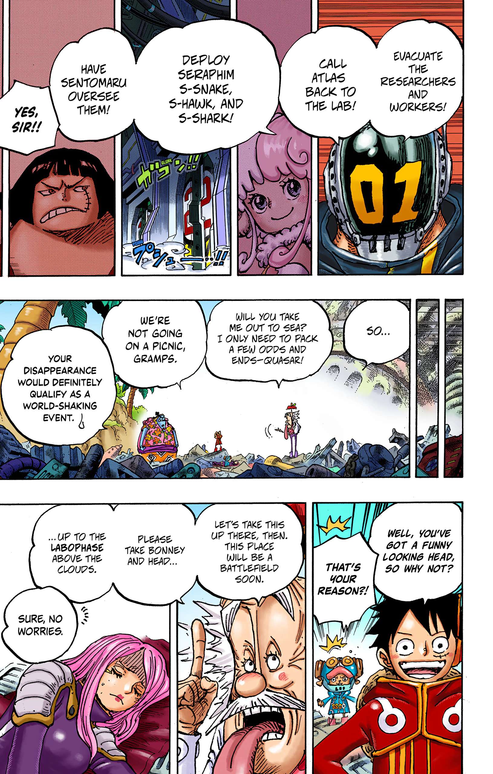 One Piece - Digital Colored Comics Chap 1068 - Next Chap 1069