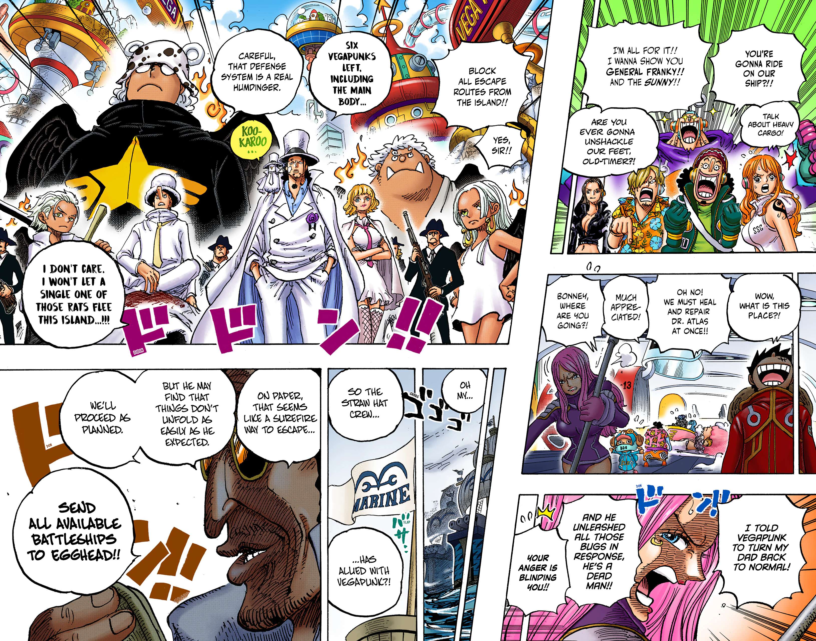 One Piece - Digital Colored Comics Chap 1070 - Next Chap 1071