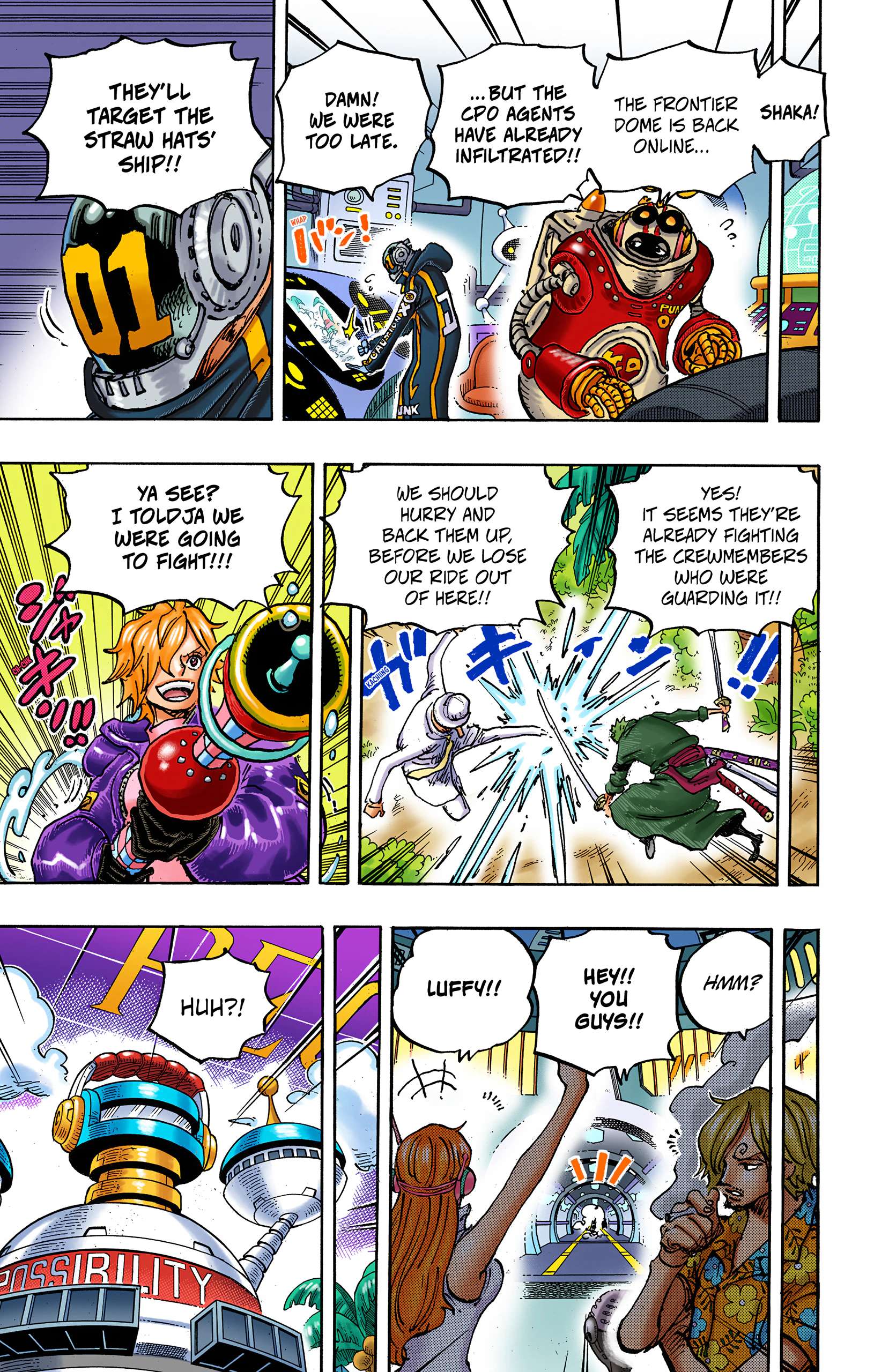 One Piece - Digital Colored Comics Chap 1071 - Next Chap 1072