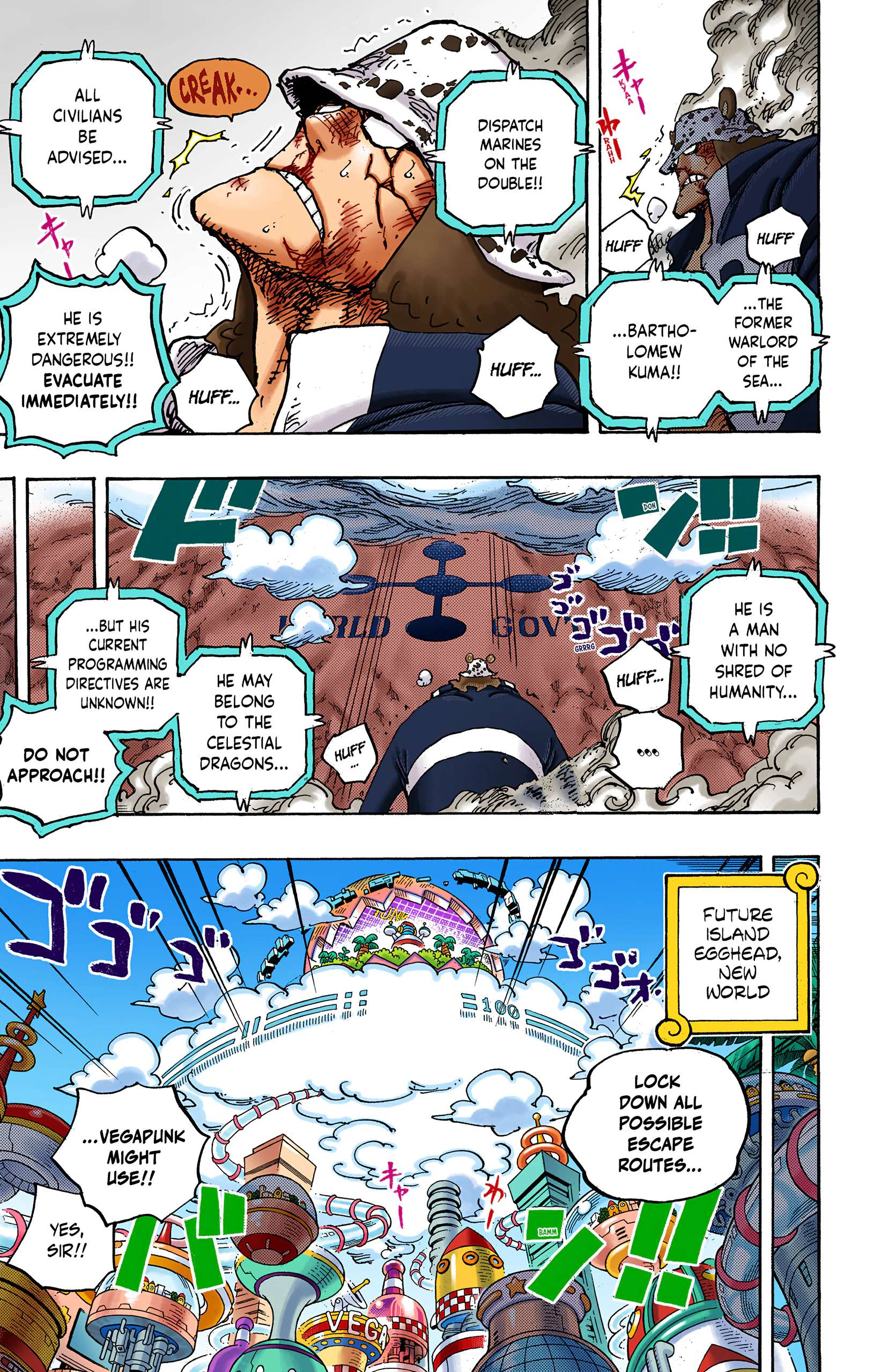 One Piece - Digital Colored Comics Chap 1071 - Next Chap 1072