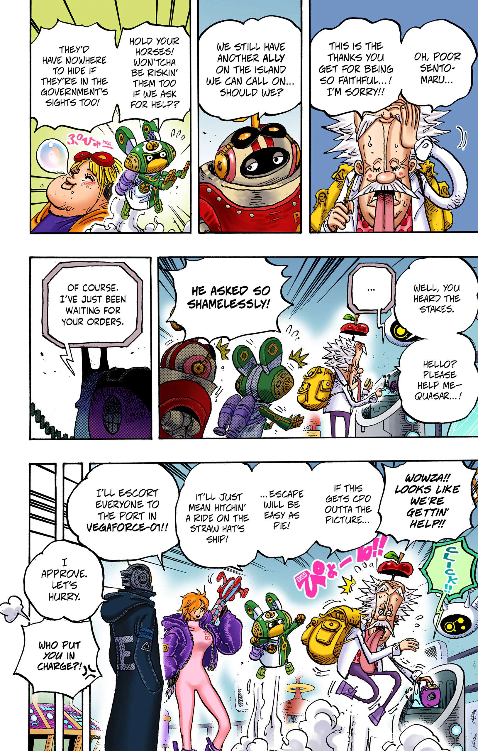 One Piece - Digital Colored Comics Chap 1071 - Next Chap 1072