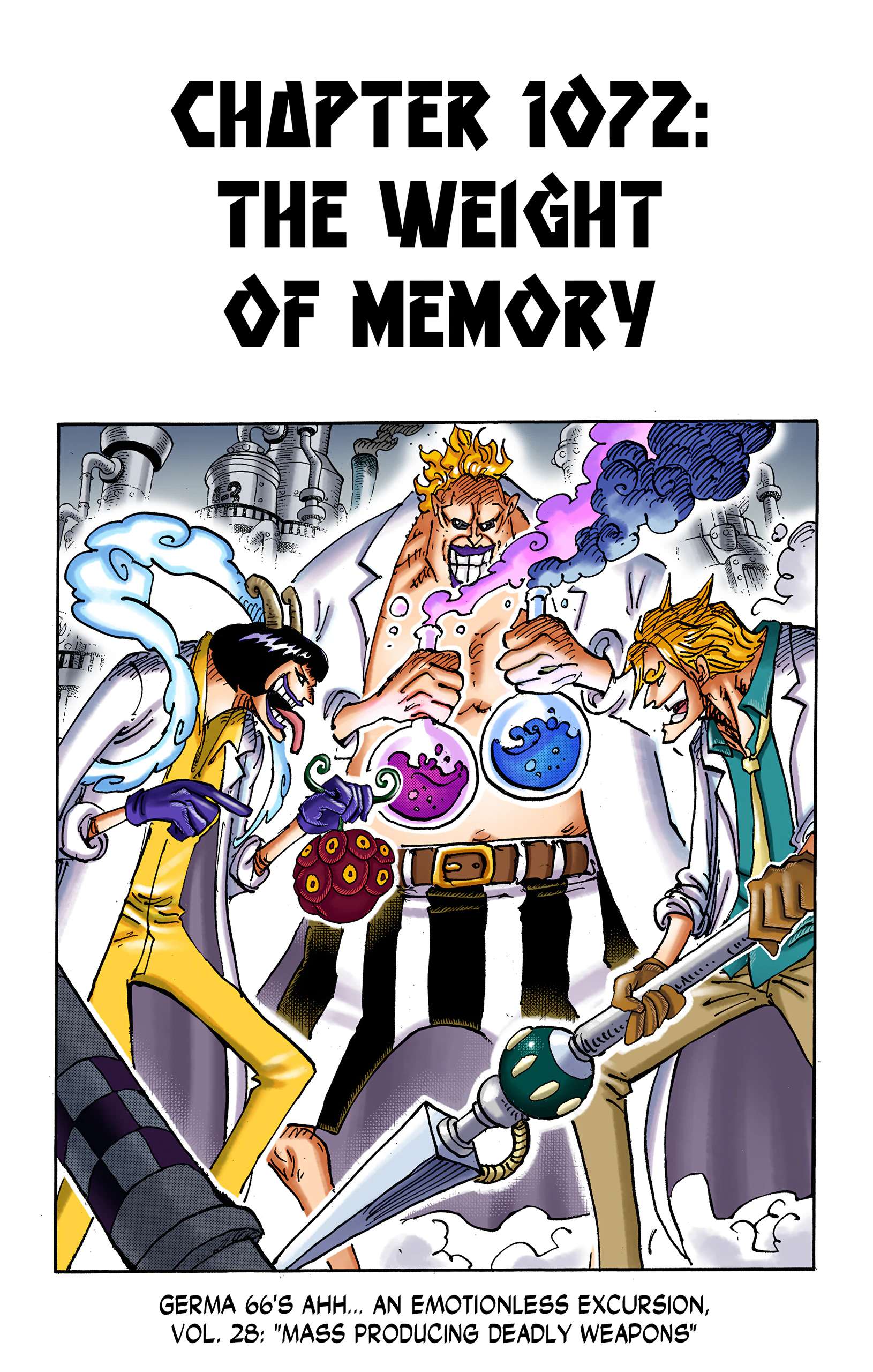 One Piece - Digital Colored Comics Chap 1072 - Next Chap 1073