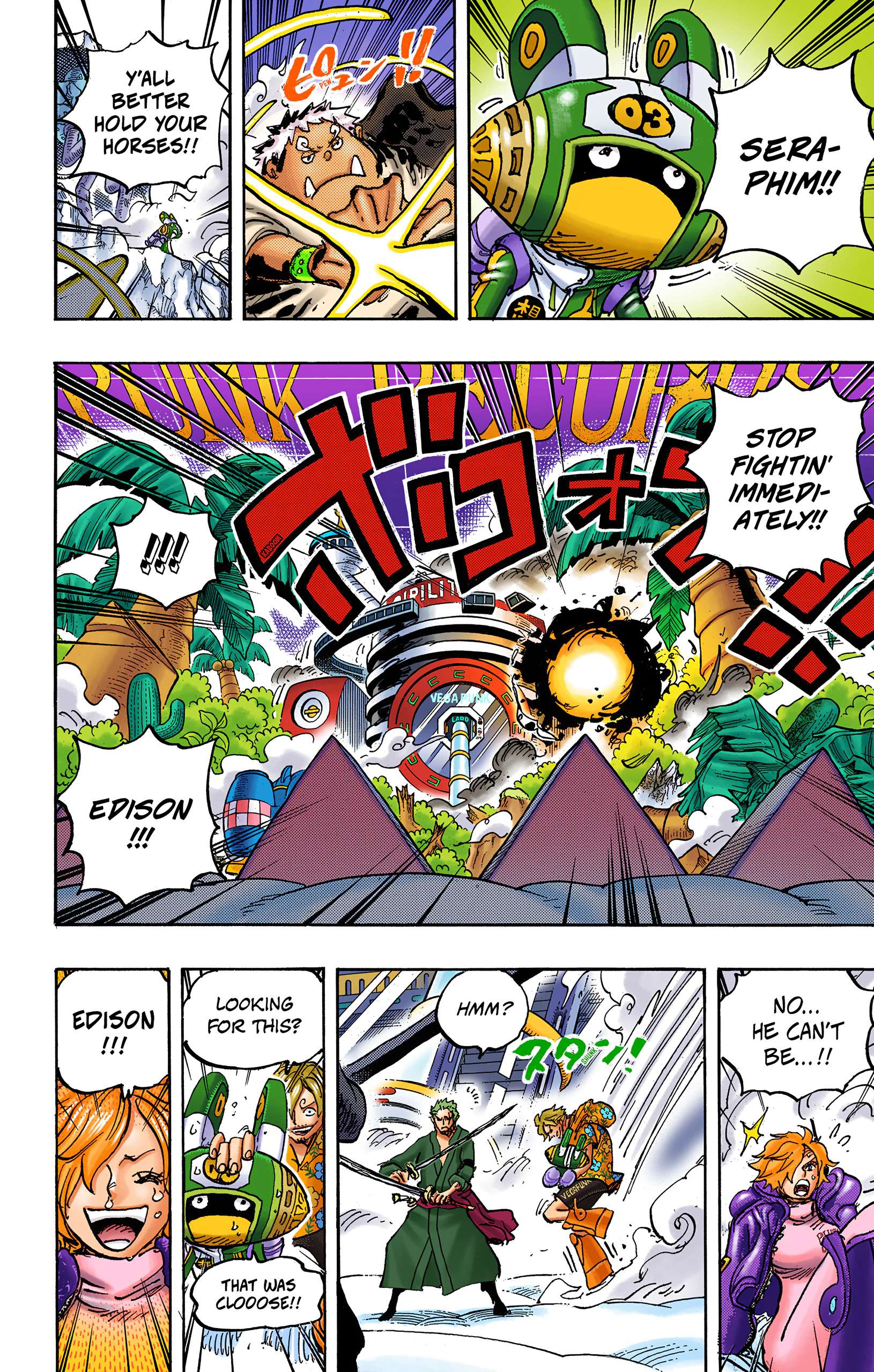 One Piece - Digital Colored Comics Chap 1073 - Next Chap 1074