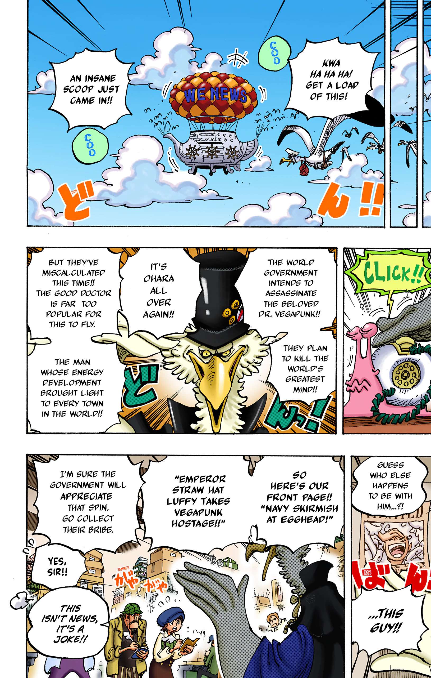 One Piece - Digital Colored Comics Chap 1074 - Next Chap 1075
