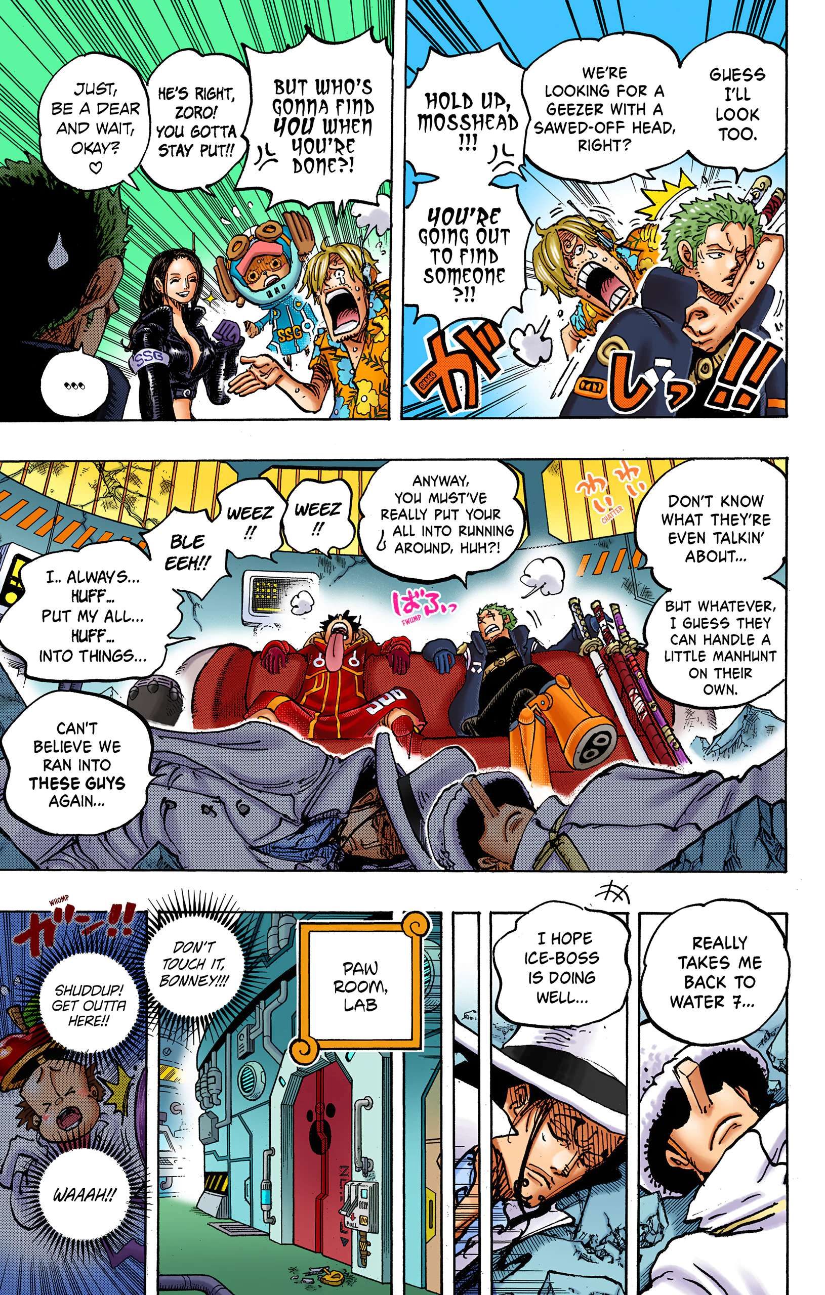 One Piece - Digital Colored Comics Chap 1074 - Next Chap 1075
