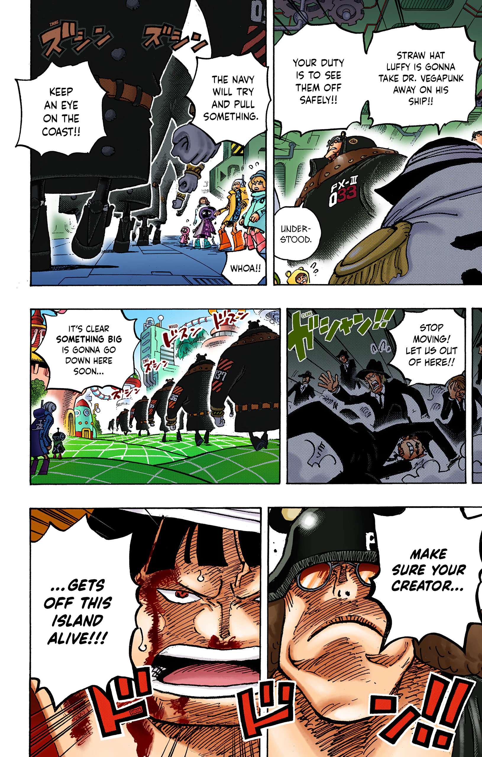 One Piece - Digital Colored Comics Chap 1074 - Next Chap 1075