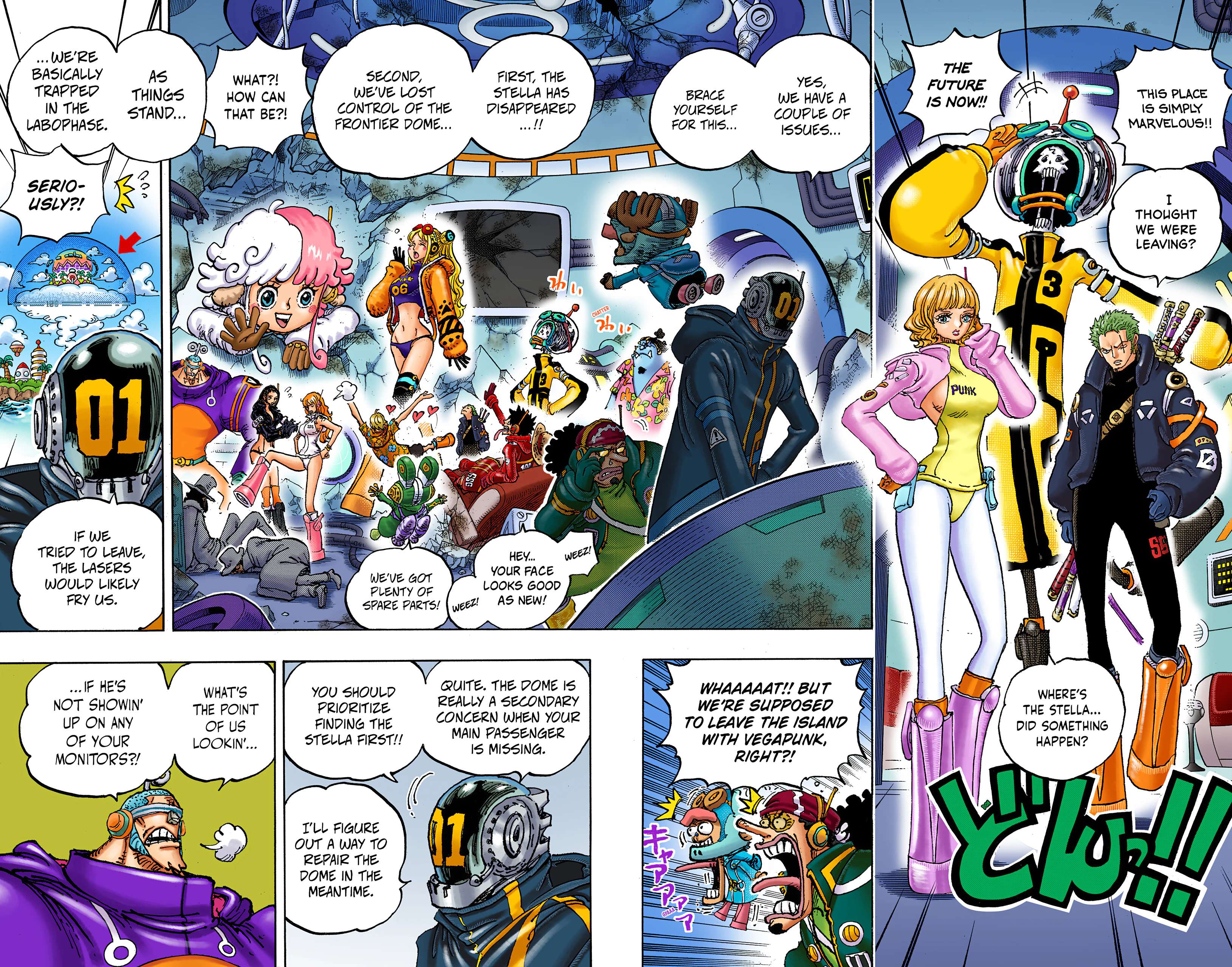 One Piece - Digital Colored Comics Chap 1074 - Next Chap 1075
