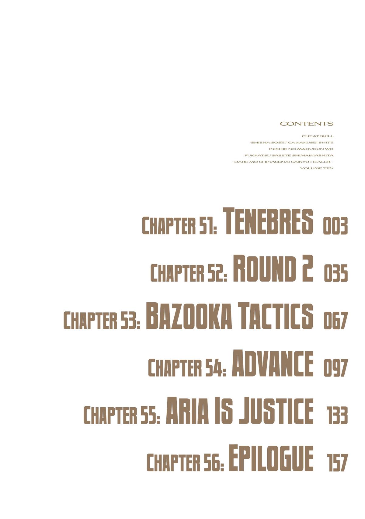 Cheat Skill Shisha Sosei ga Kakusei shite, Inishie no Maougun wo Fukkatsu Sasete Shimaimashita: Daremo Shinasenai Saikyou Healer Chap 51 - Next Chap 52