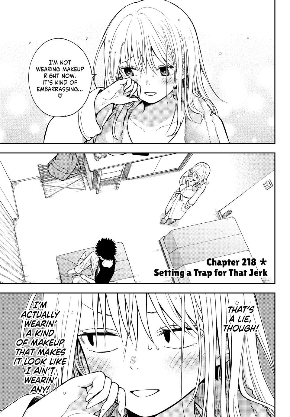 Kuroiwa Medaka ni Watashi no Kawaii ga Tsuujinai Chap 218 - Next Chap 219