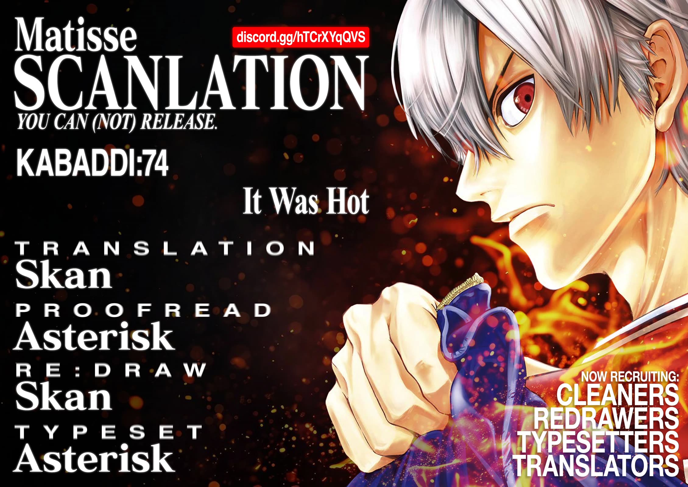 Shakunetsu Kabaddi Chap 74 - Next Chap 75