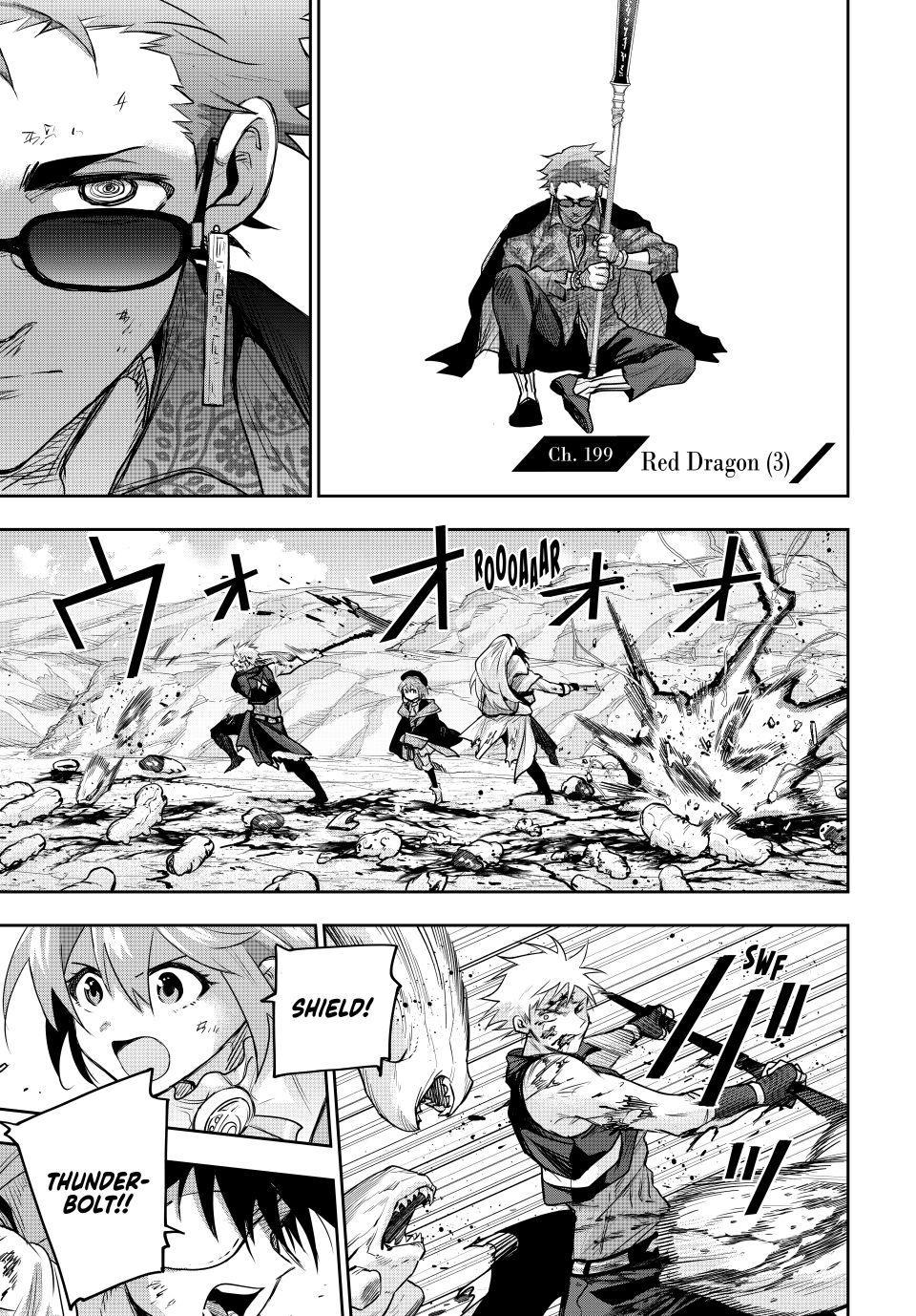 Mikata ga Yowa Sugite Hojo Mahou ni Toushite ita Kyuutei Mahou shi, Tsuihou Sarete Saikyou wo Mezasu Chap 199 - Next Chap 200