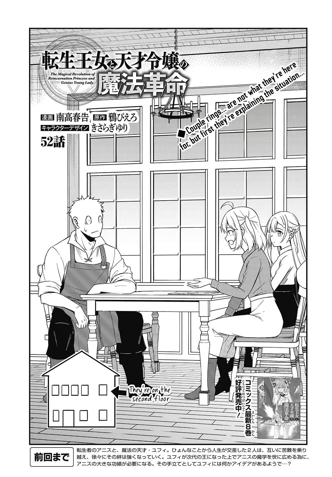 Tensei Oujo to Tensai Reijou no Mahou Kakumei Chap 52 - Next Chap 53