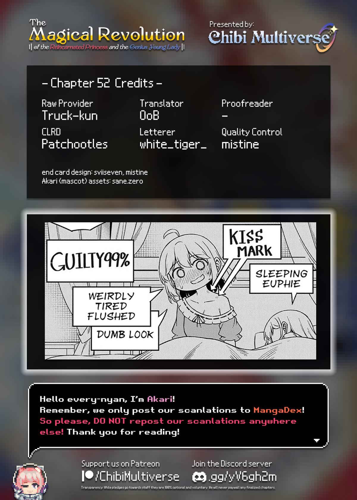Tensei Oujo to Tensai Reijou no Mahou Kakumei Chap 52 - Next Chap 53