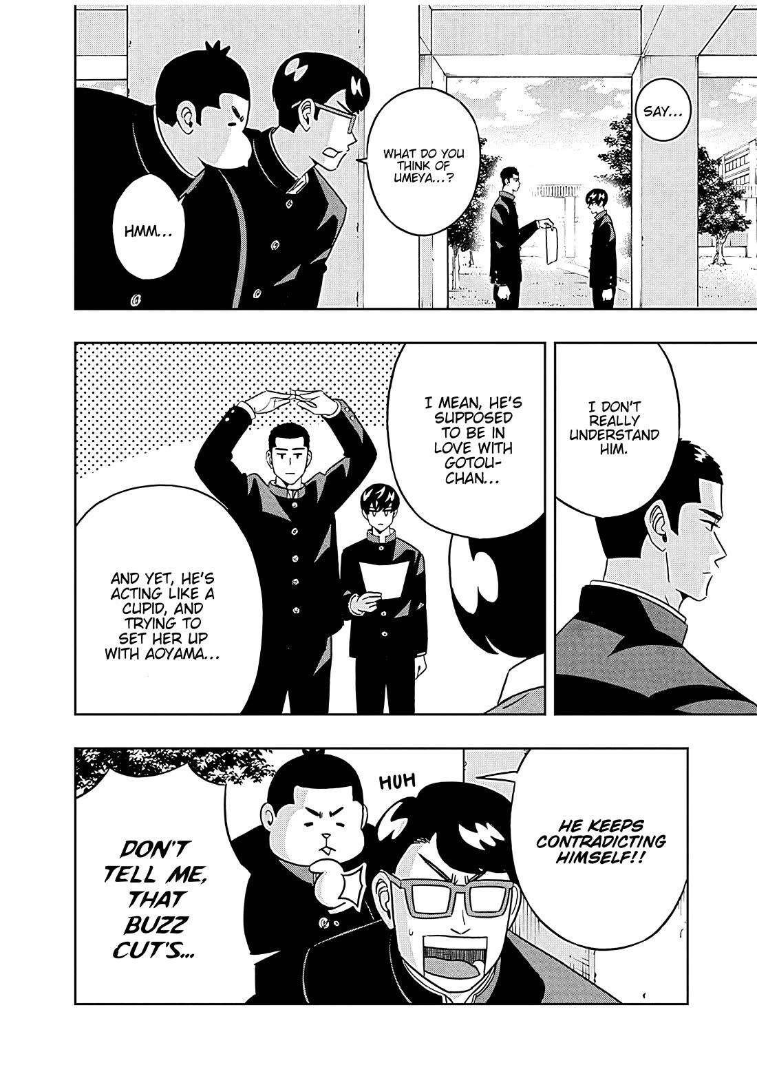 Keppeki Danshi! Aoyama-kun Chap 46 - Next Chap 47