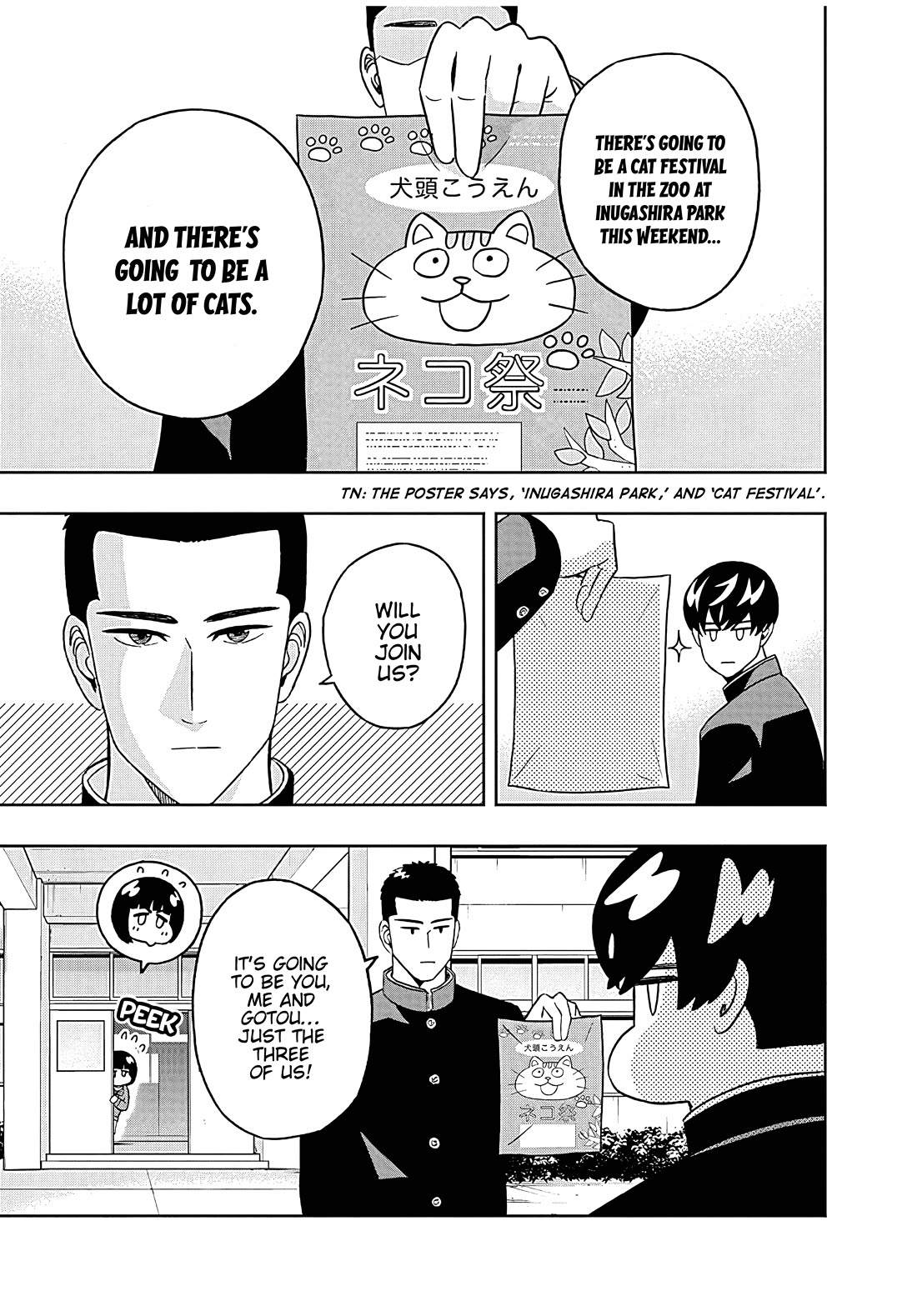 Keppeki Danshi! Aoyama-kun Chap 46 - Next Chap 47