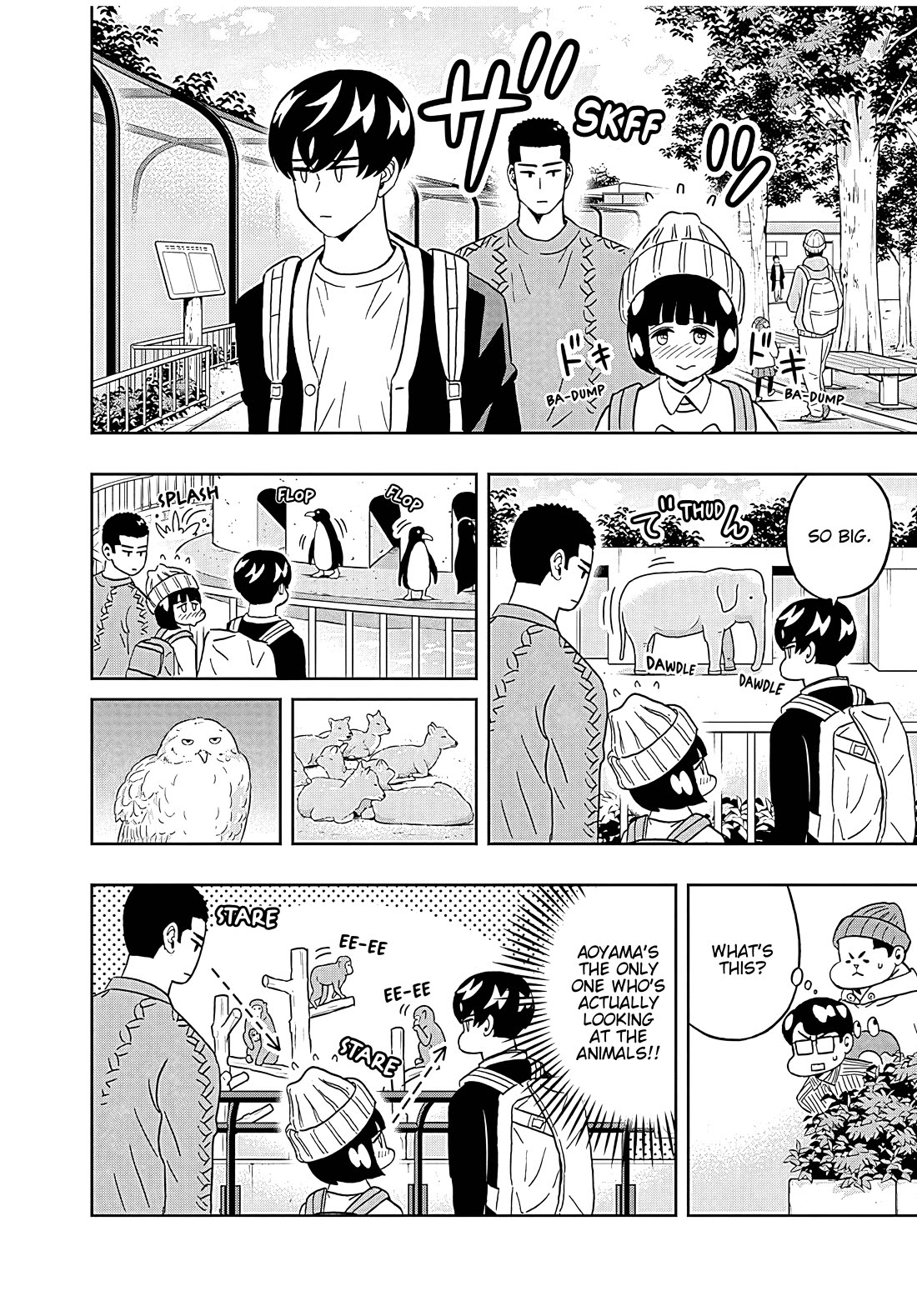 Keppeki Danshi! Aoyama-kun Chap 46 - Next Chap 47