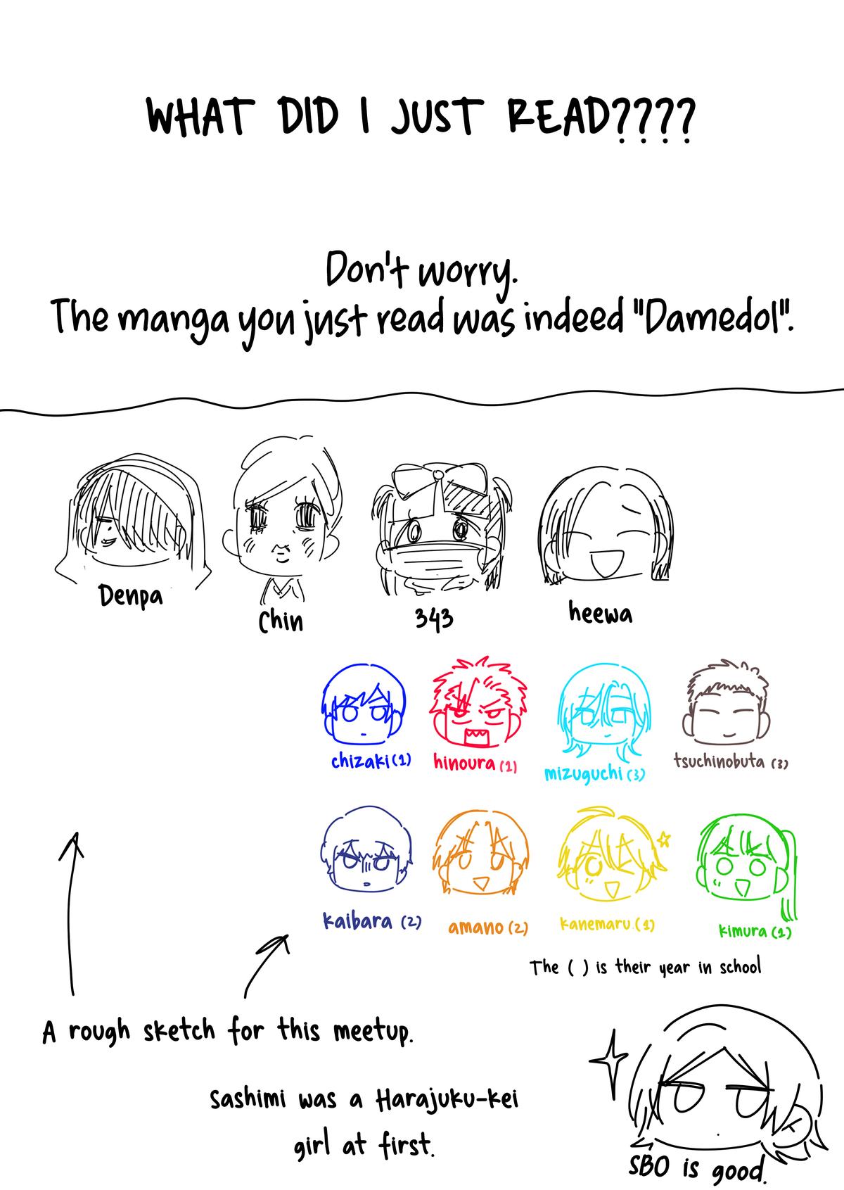 Damedol to Sekai ni Hitori dake no Fan Chap 53 - Next Chap 54